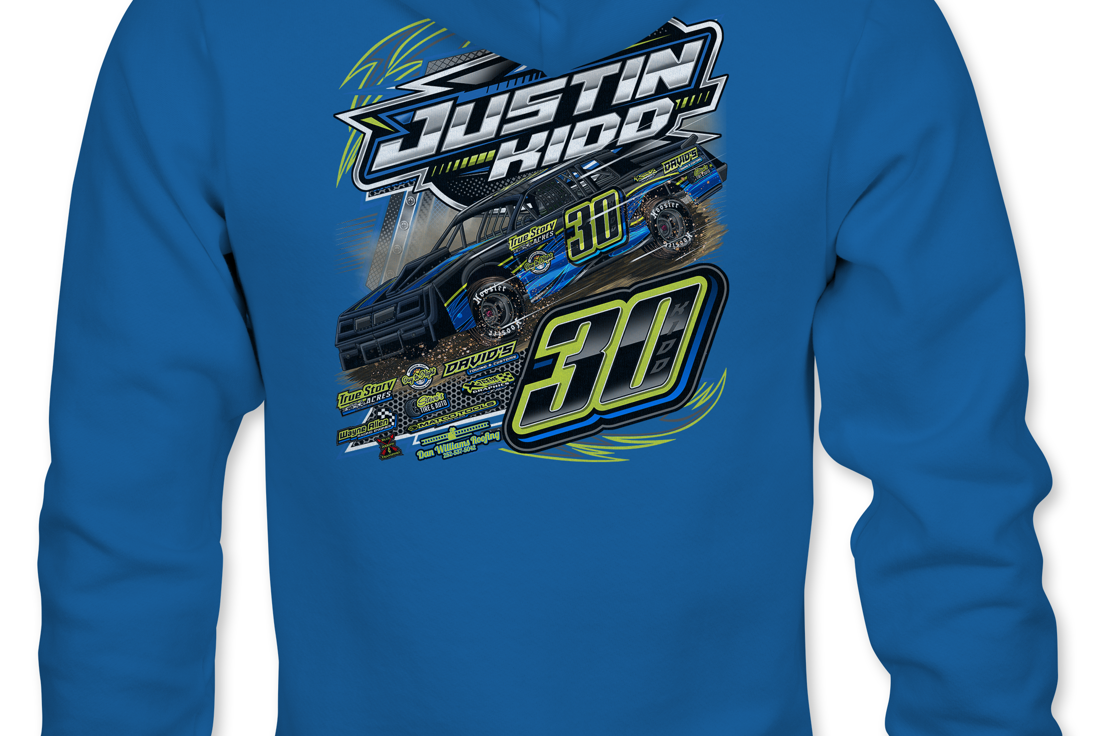 Justin Kidd Hoodies