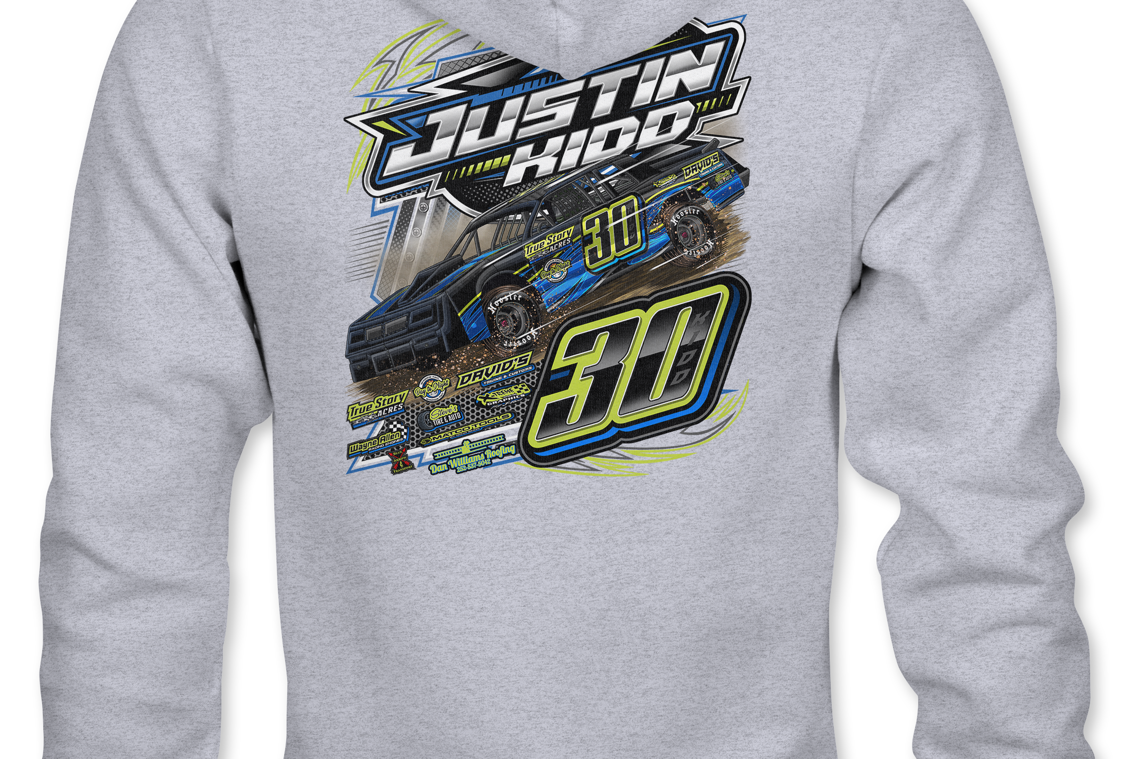Justin Kidd Hoodies