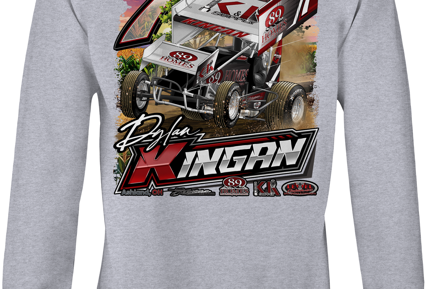 Kingan Racing 2026   Crewneck Sweatshirts