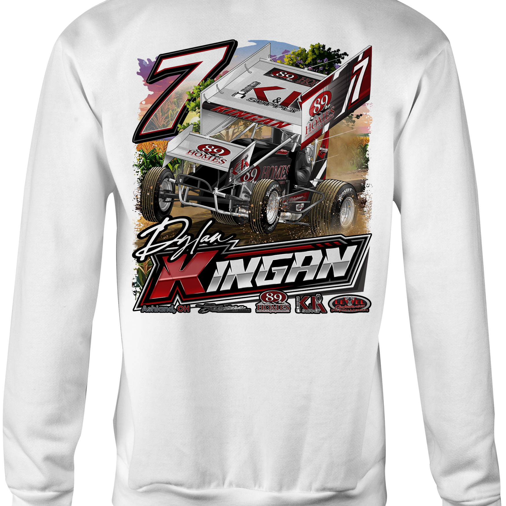 Kingan Racing 2026   Crewneck Sweatshirts