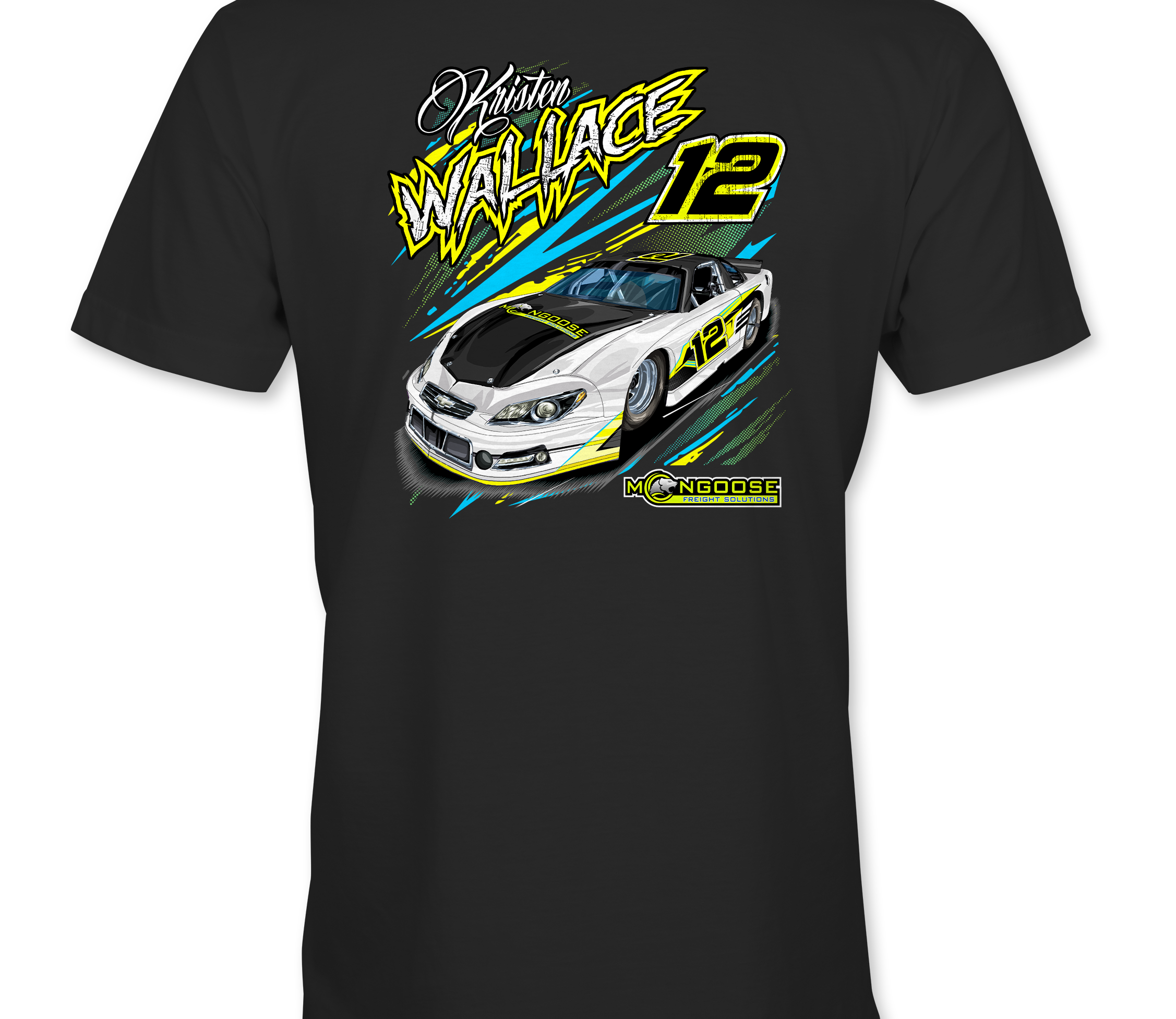 Kristen Wallace 2023 T-Shirts Black Acid Apparel