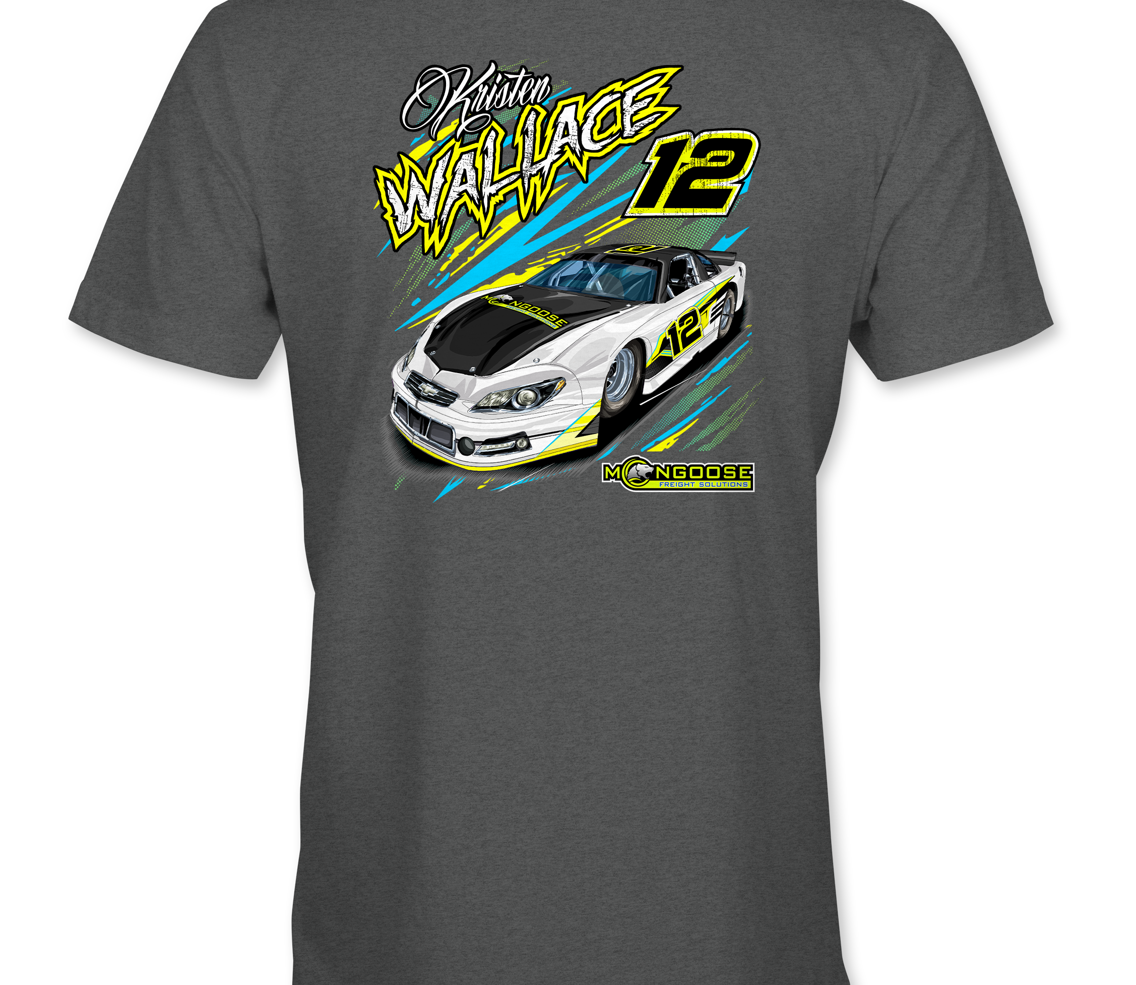 Kristen Wallace 2023 T-Shirts Black Acid Apparel