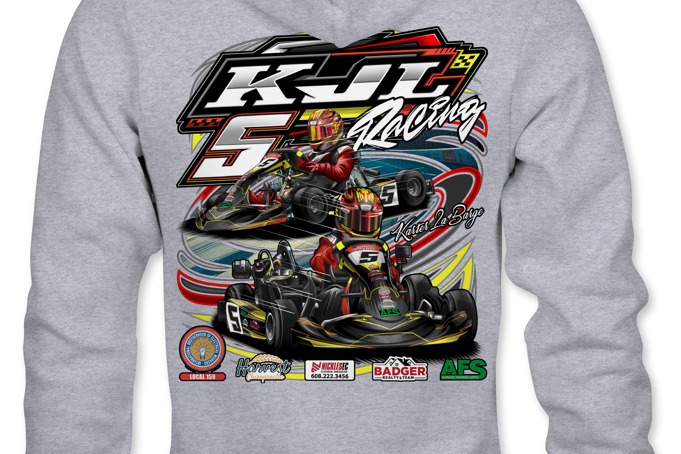 KJL Racing Hoodies