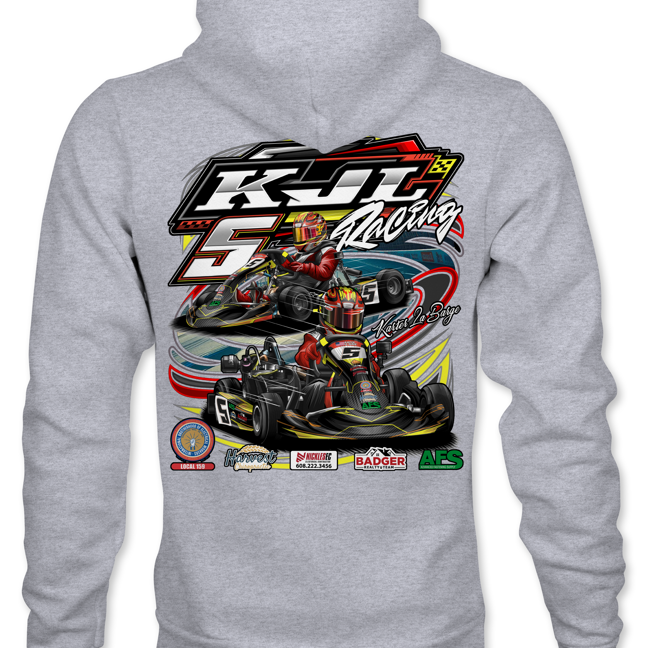 KJL Racing Hoodies