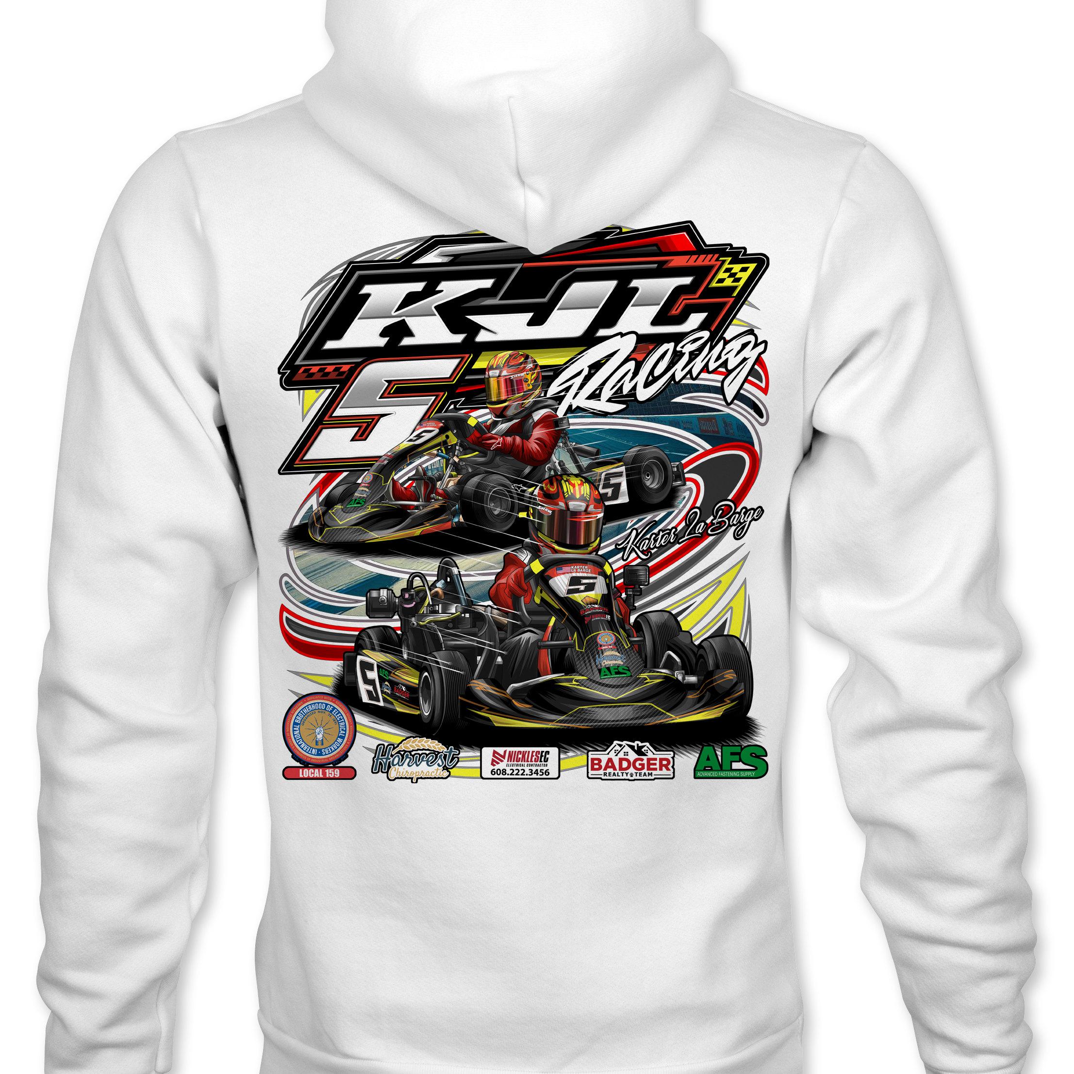 KJL Racing Hoodies