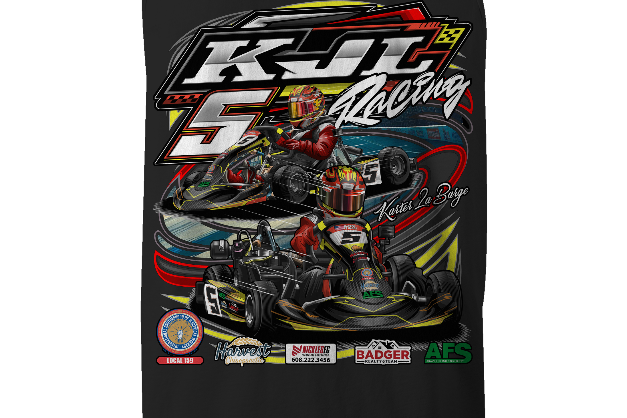 KJL Racing Tank Tops
