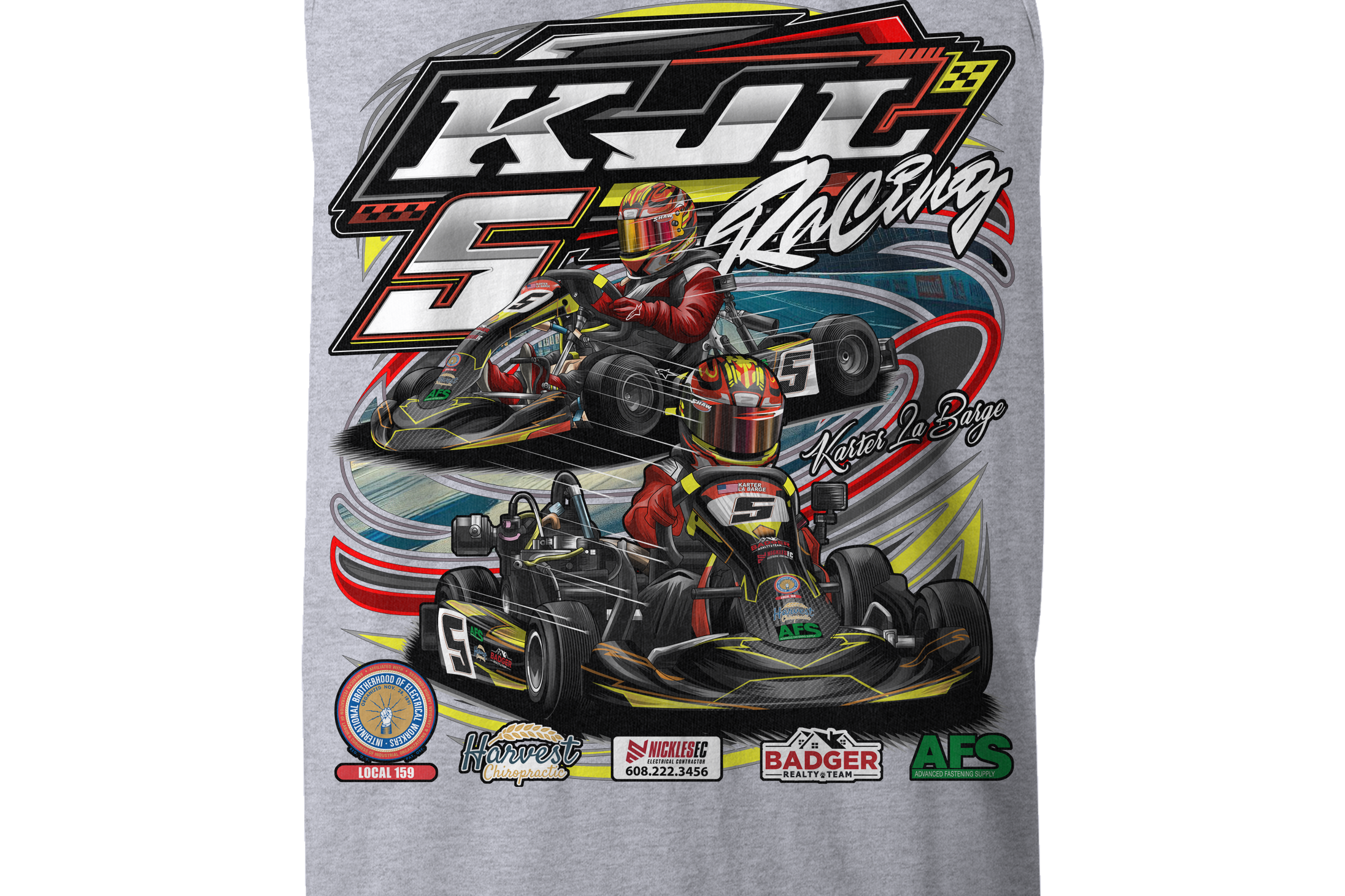 KJL Racing Tank Tops