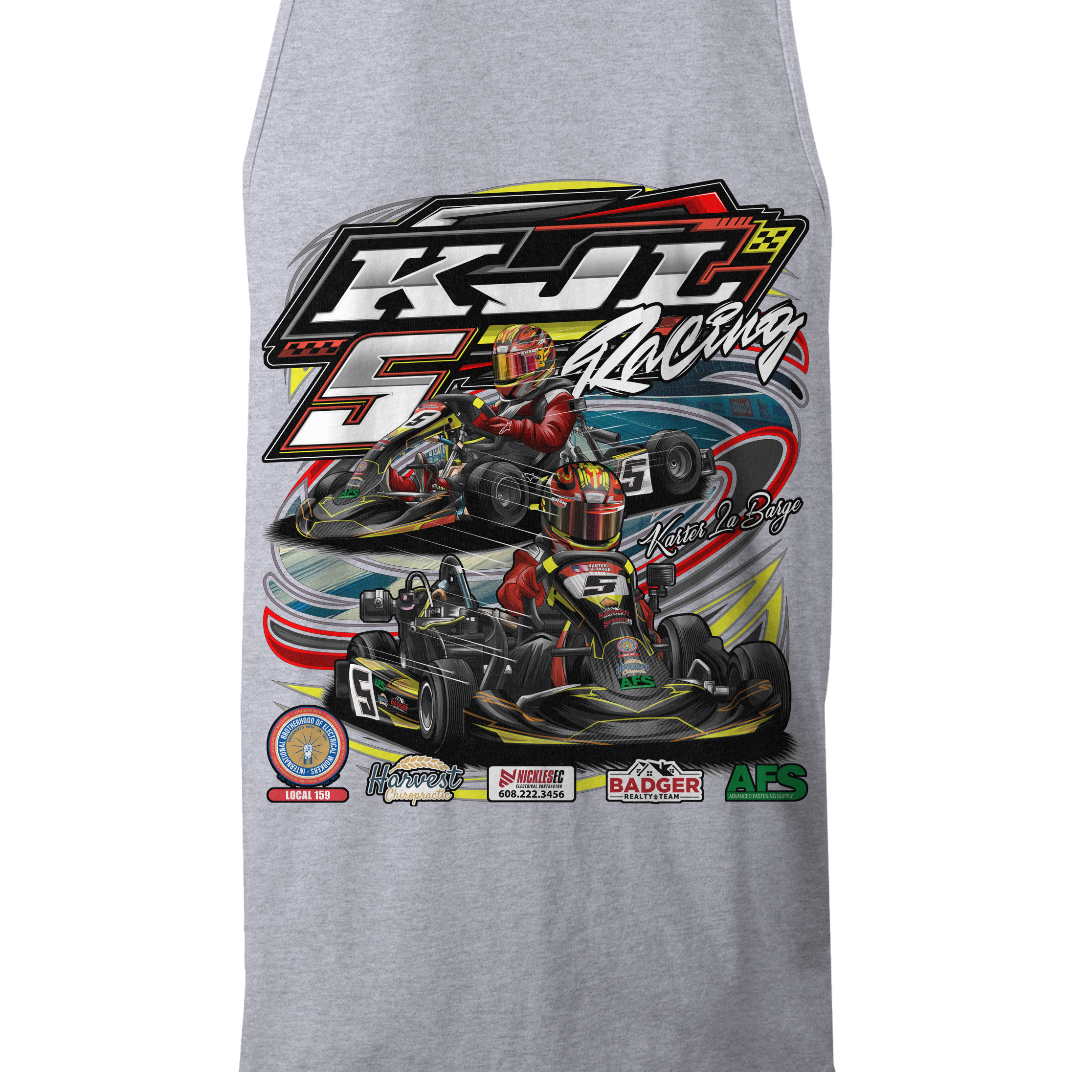 KJL Racing Tank Tops