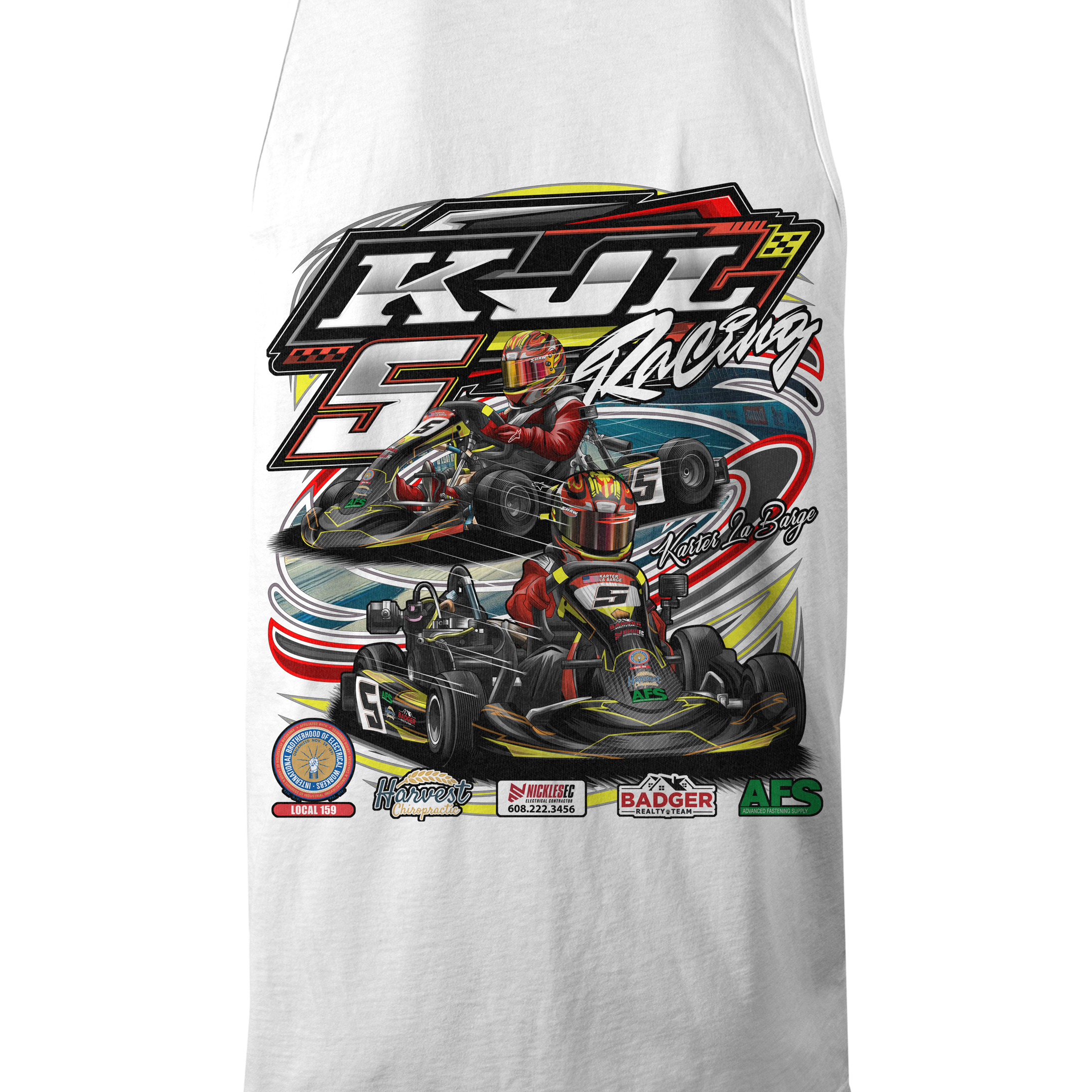 KJL Racing Tank Tops