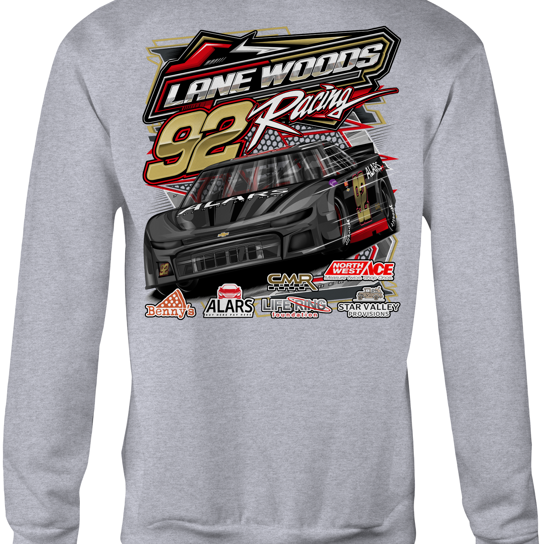 Lane Woods Crewneck Sweatshirts