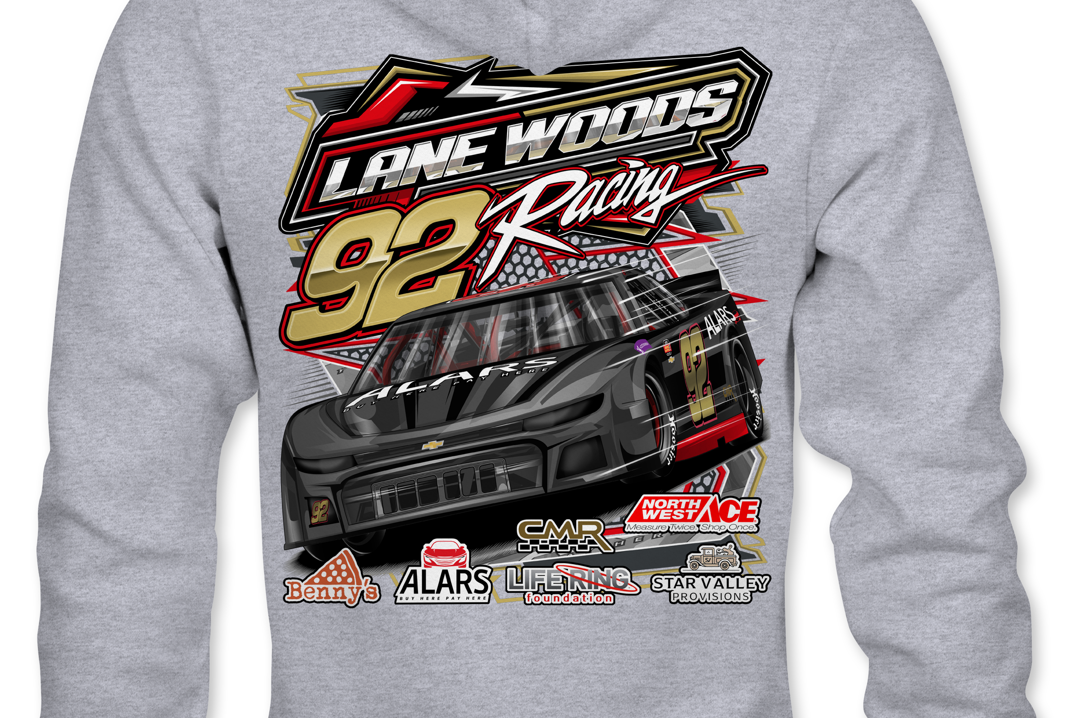 Lane Woods Hoodies