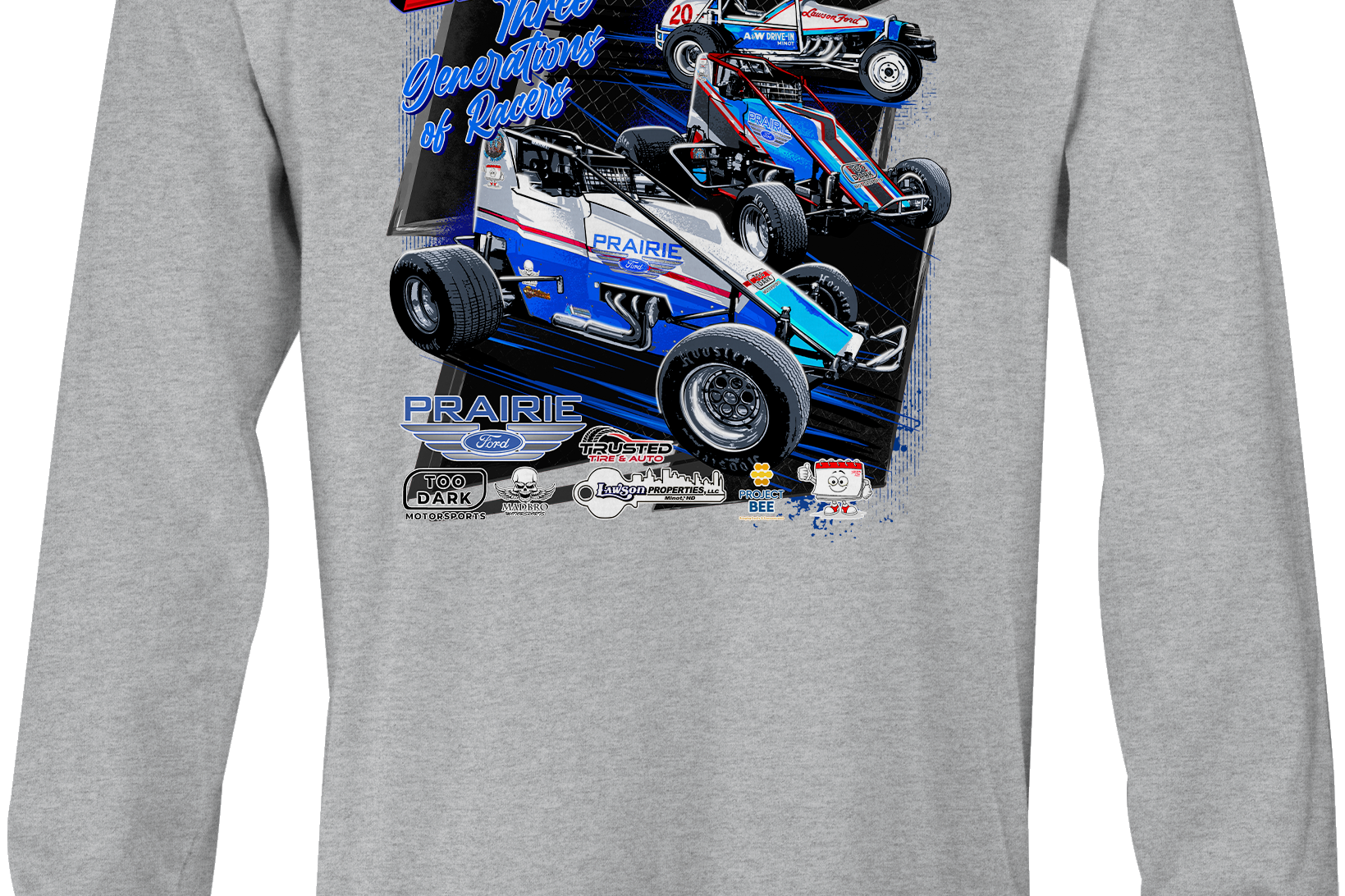 Lawson Racing Long Sleeves Black Acid Apparel