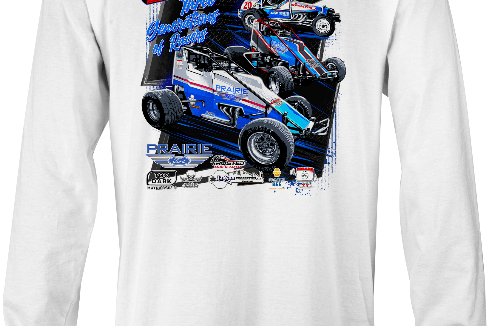 Lawson Racing Long Sleeves Black Acid Apparel
