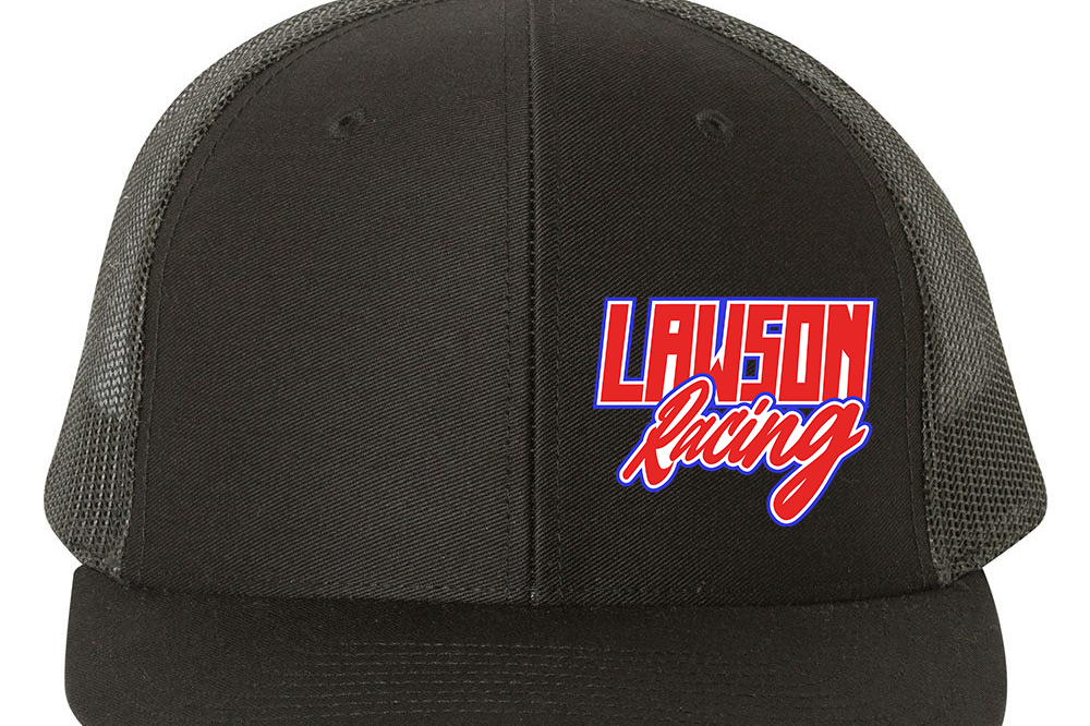 Lawson Racing Hats Black Acid Apparel