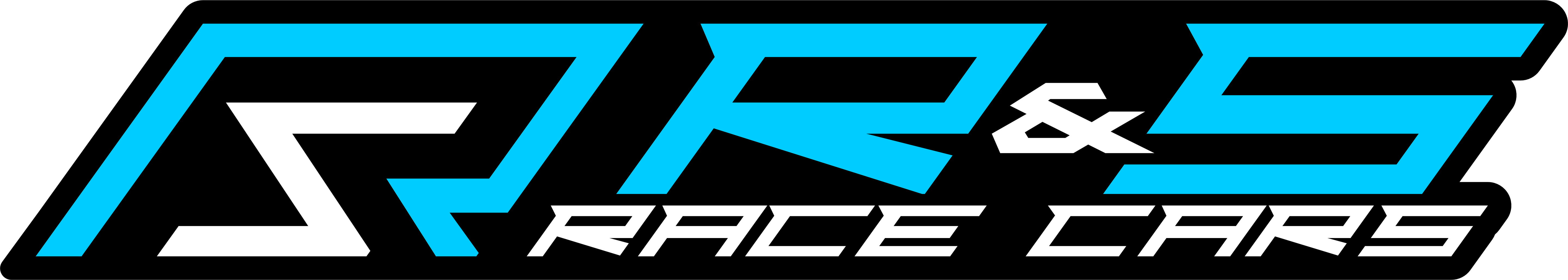 R & S Race Cars Decal Black Acid Apparel