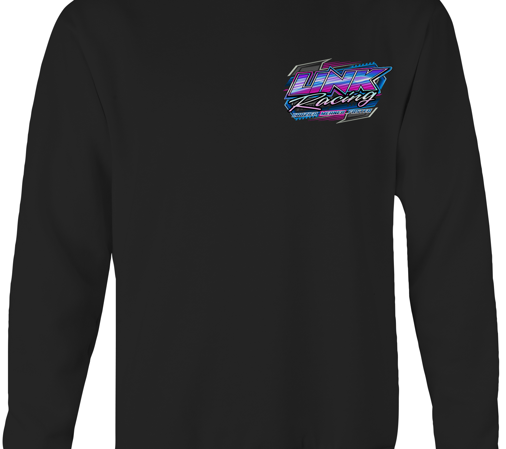 Merch Link Link Racing 2026 Sweats shirts – Black Acid Apparel