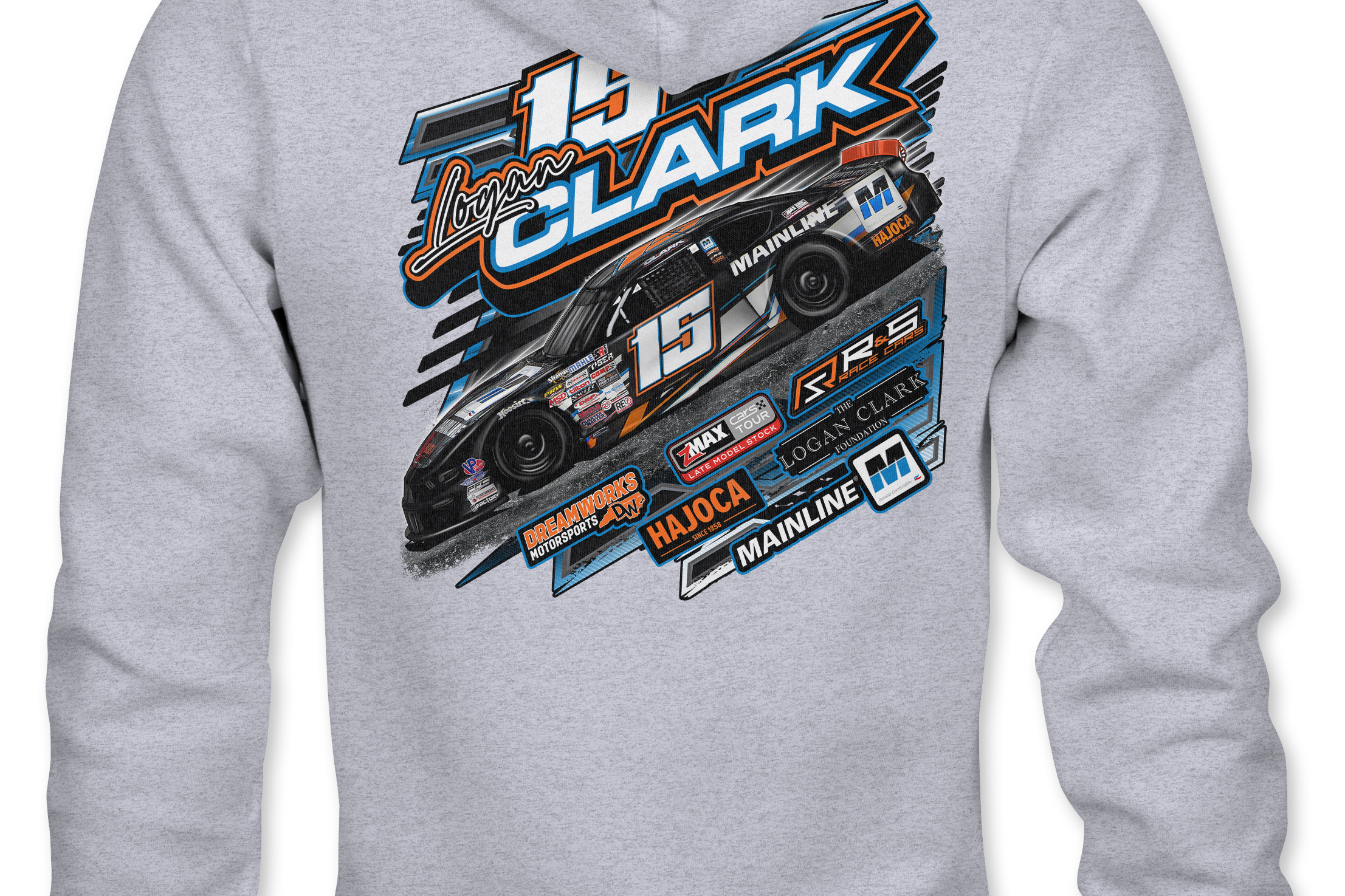 Logan Clark Mainline-Hajoca Hoodies