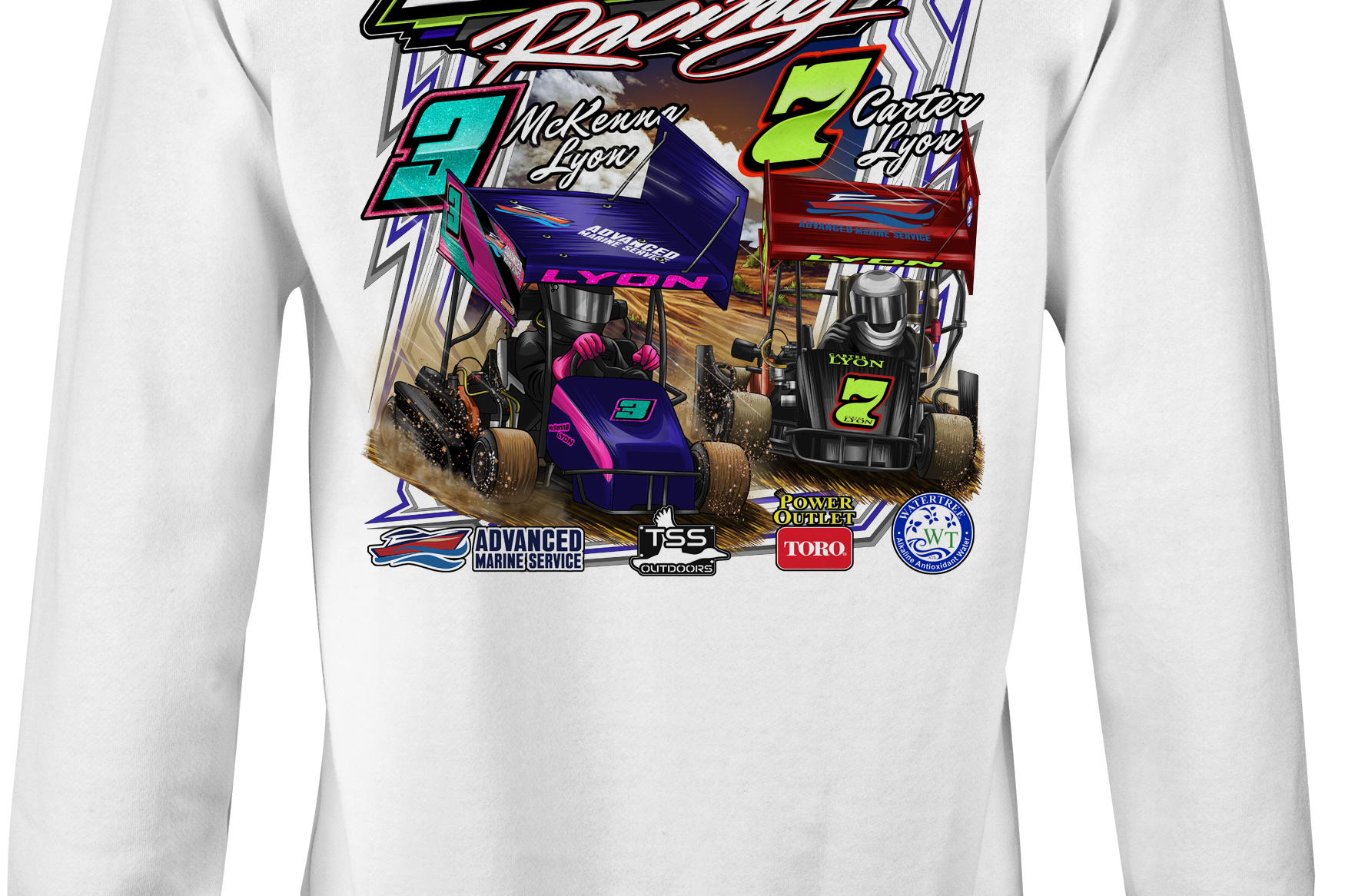 Team Lyon Racing 2025 Crewneck Sweatshirts