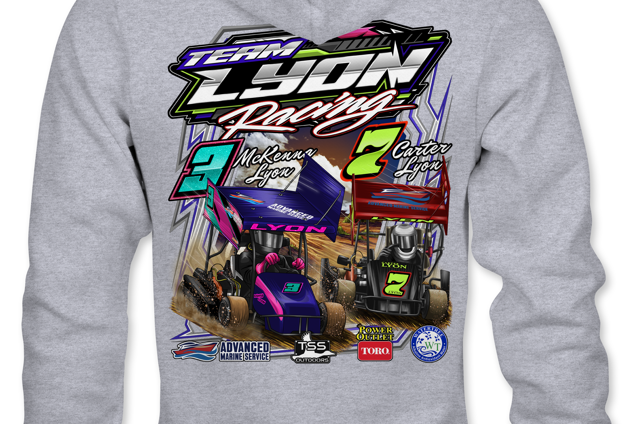 Team Lyon Racing 2025 Hoodies