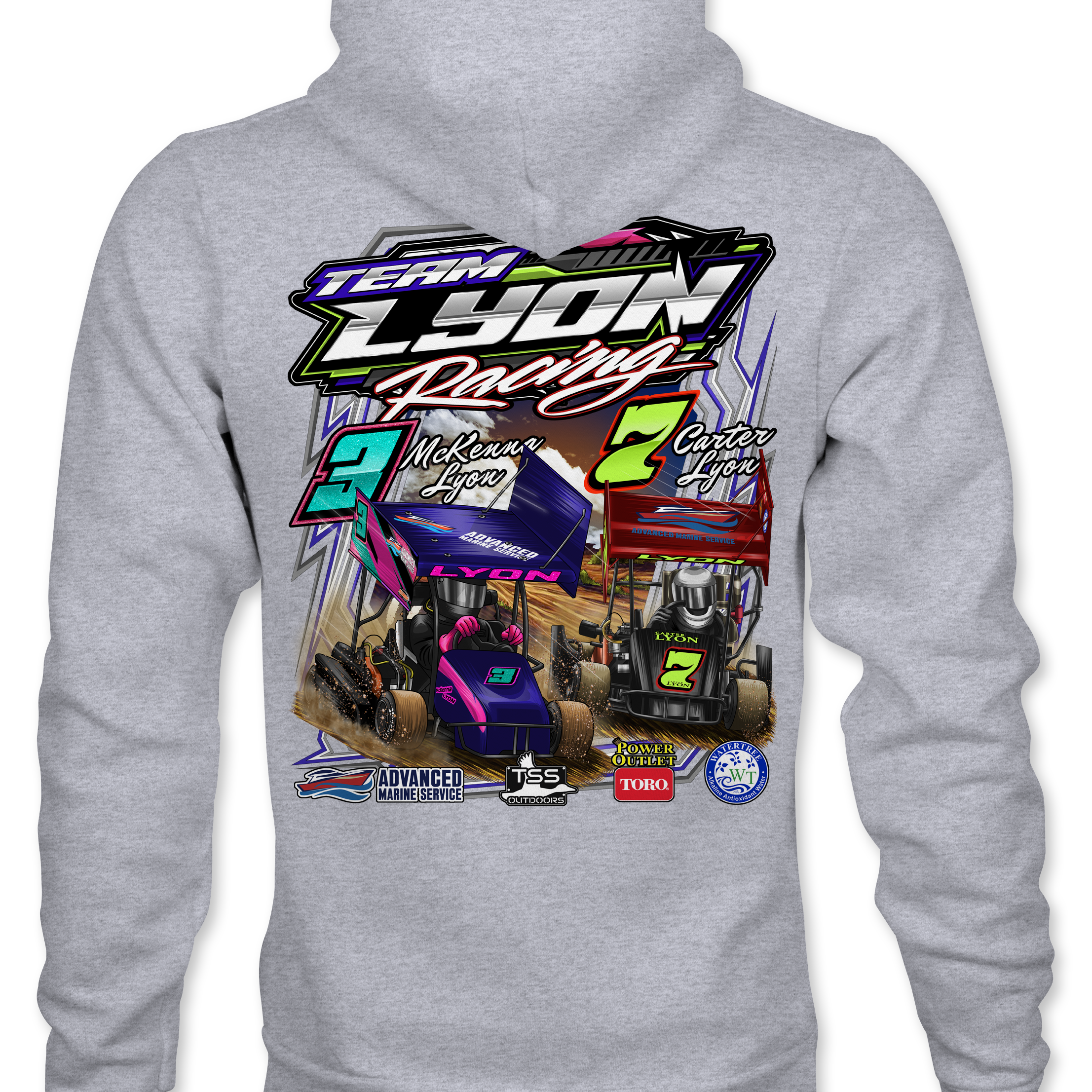 Team Lyon Racing 2025 Hoodies