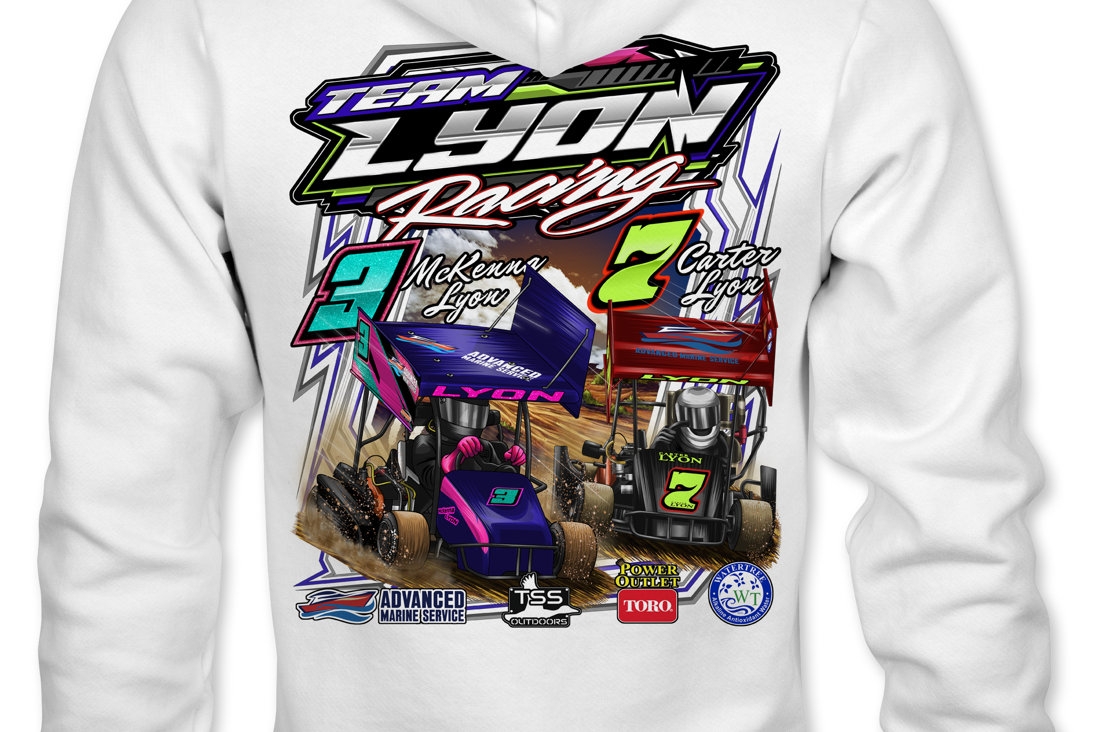 Team Lyon Racing 2025 Hoodies