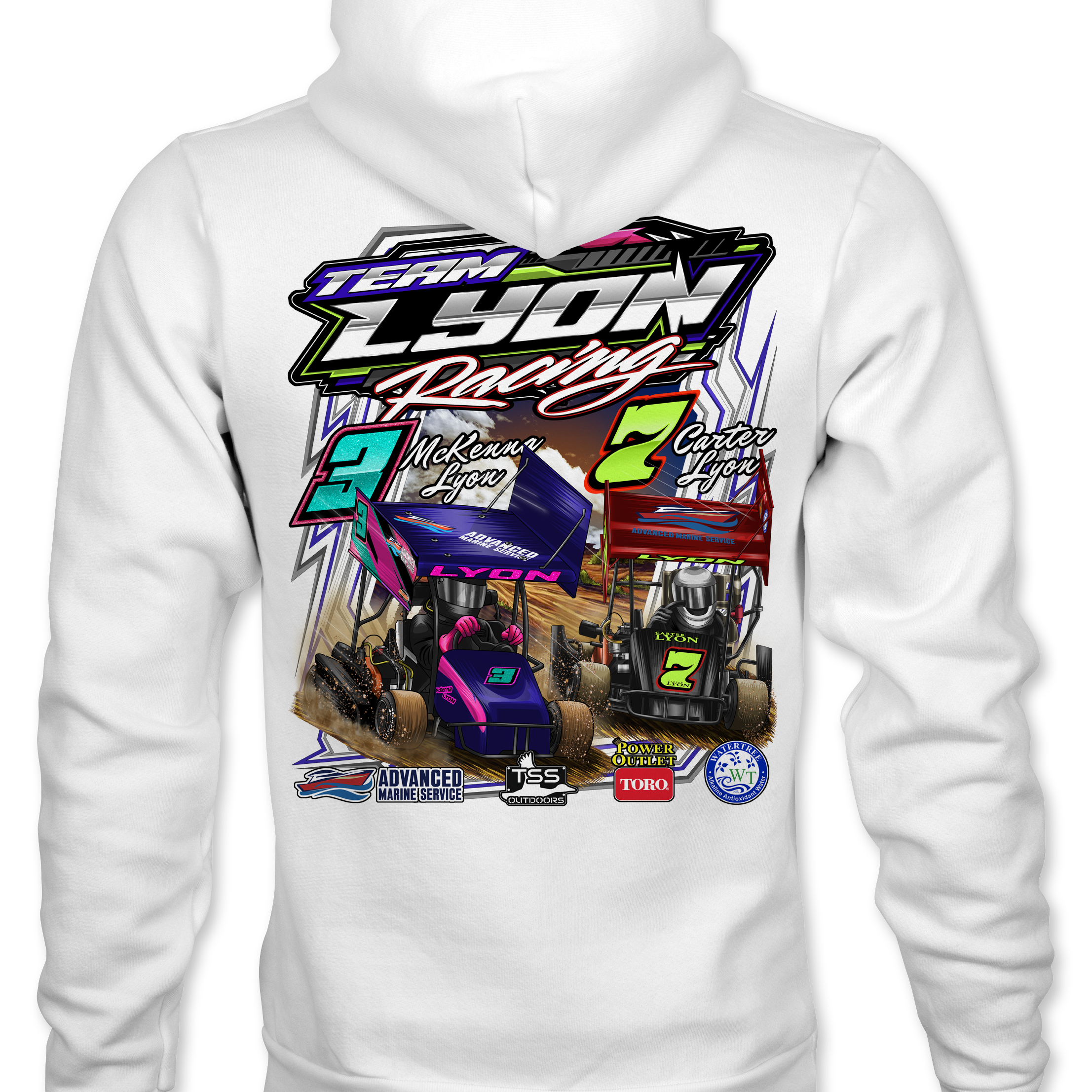 Team Lyon Racing 2025 Hoodies