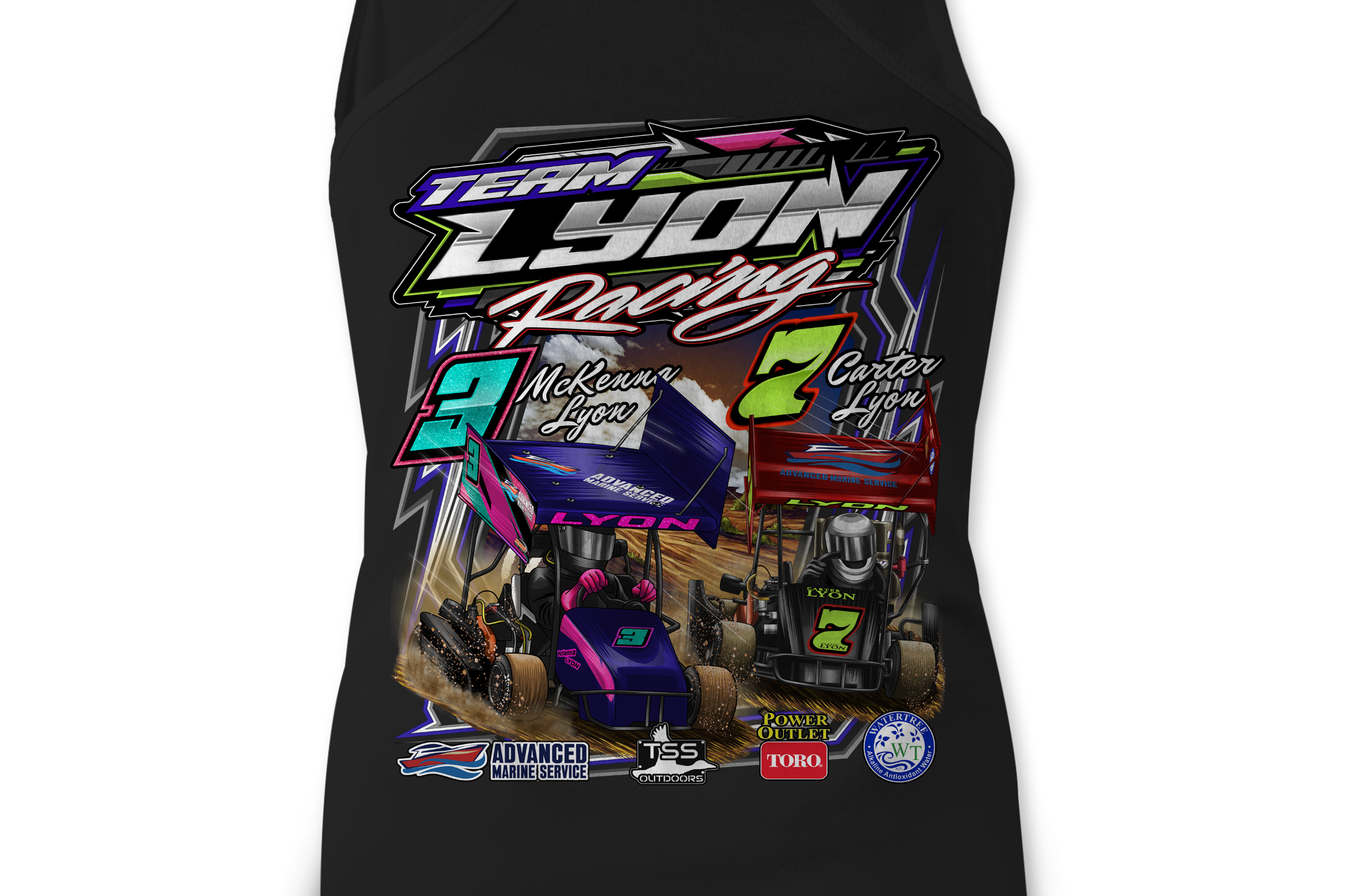 Team Lyon Racing 2025 Tank Tops