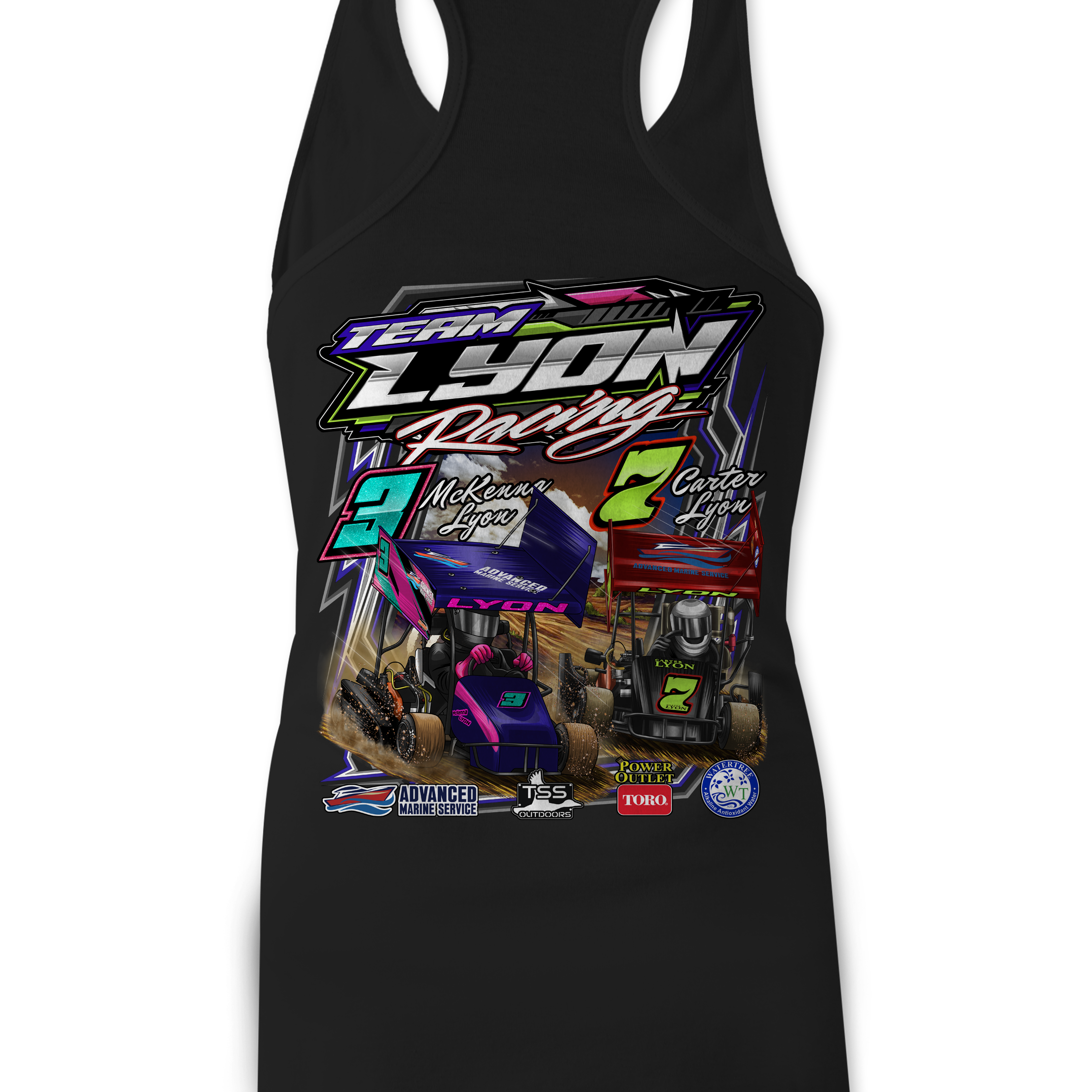 Team Lyon Racing 2025 Tank Tops