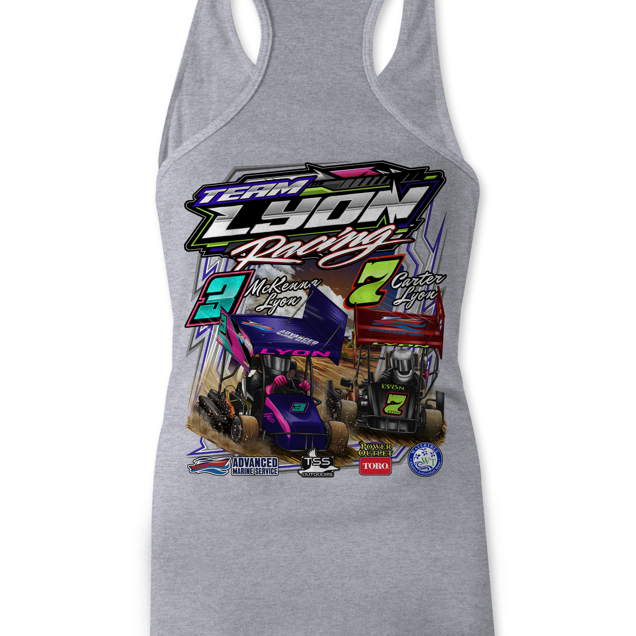 Team Lyon Racing 2025 Tank Tops