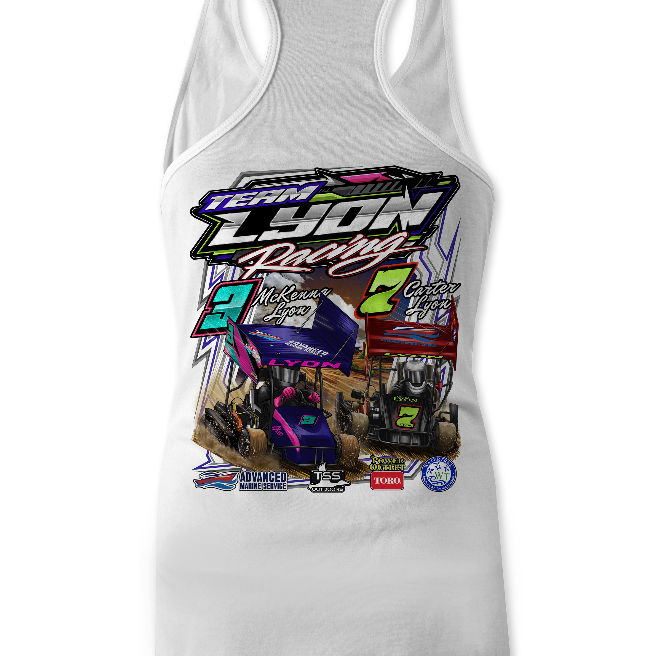 Team Lyon Racing 2025 Tank Tops