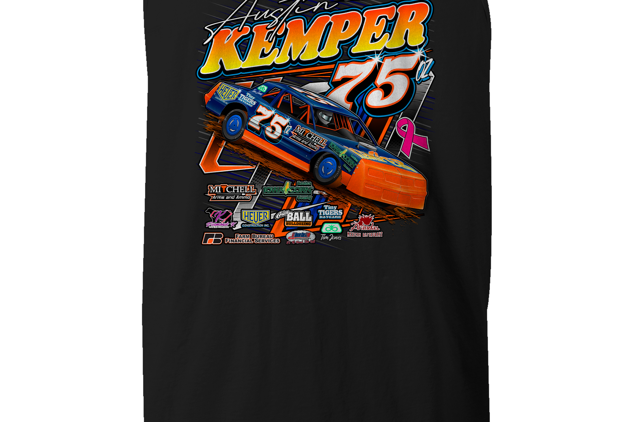 Austin Kemper Tank Tops Black Acid Apparel