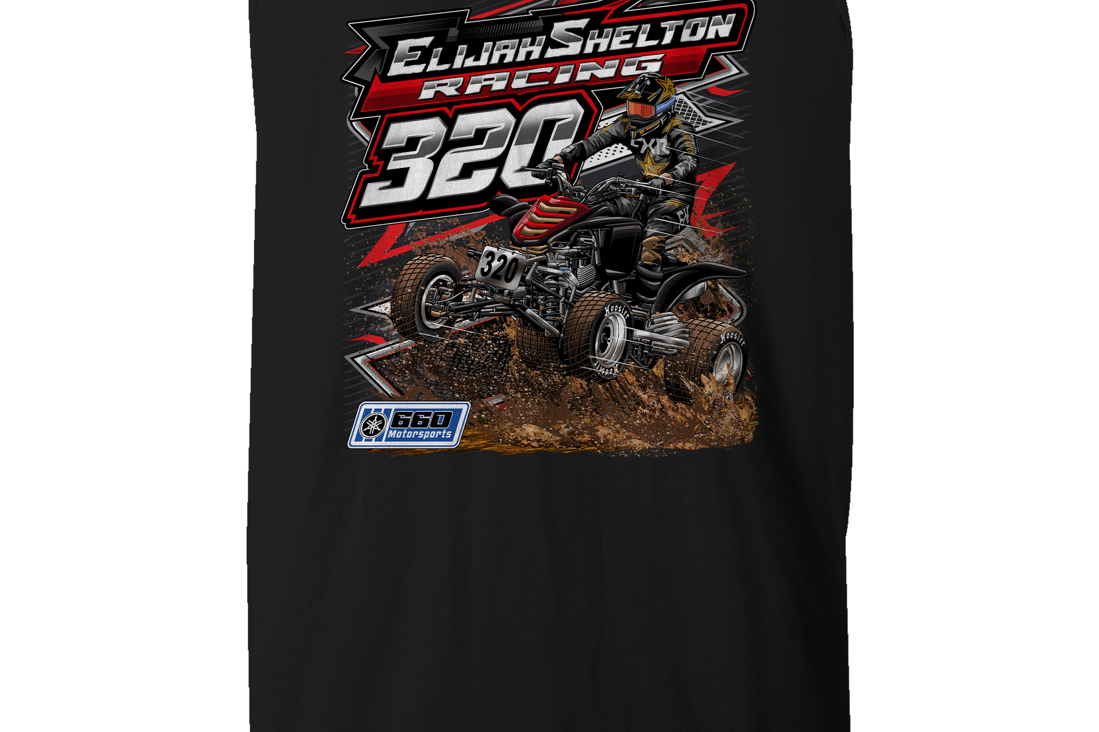 Elijah Shelton Tank Tops Black Acid Apparel