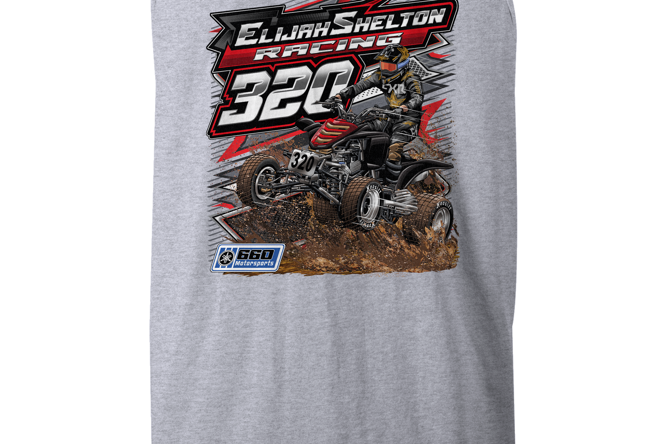 Elijah Shelton Tank Tops Black Acid Apparel