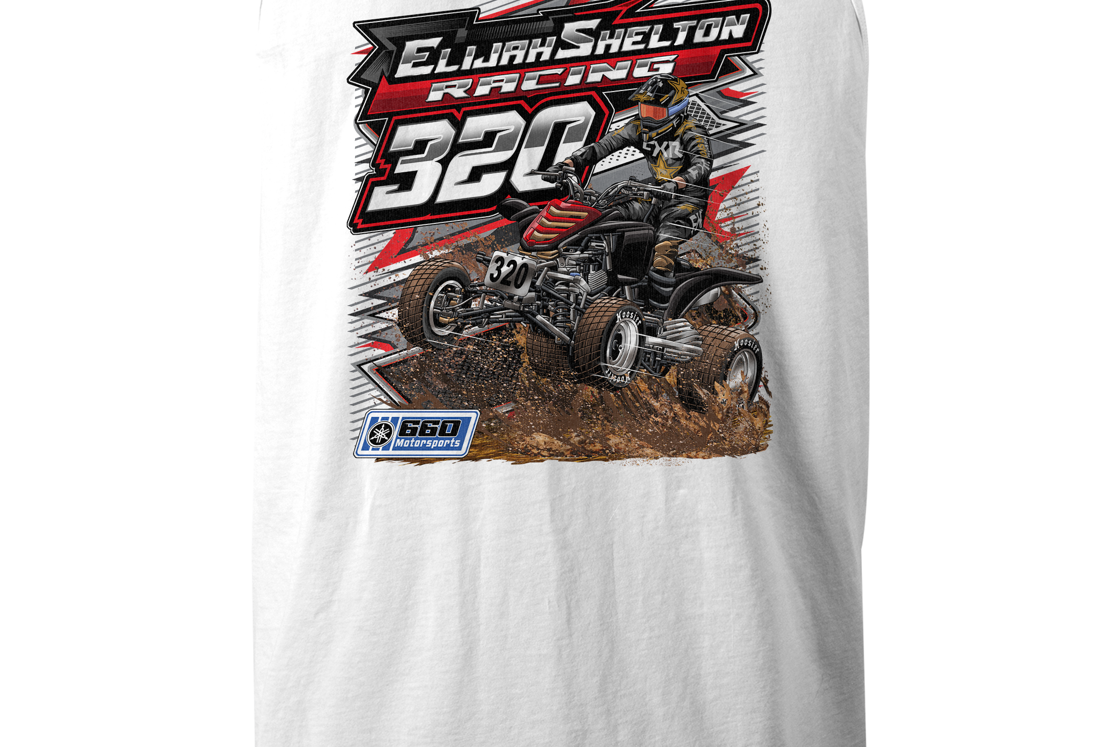 Elijah Shelton Tank Tops Black Acid Apparel