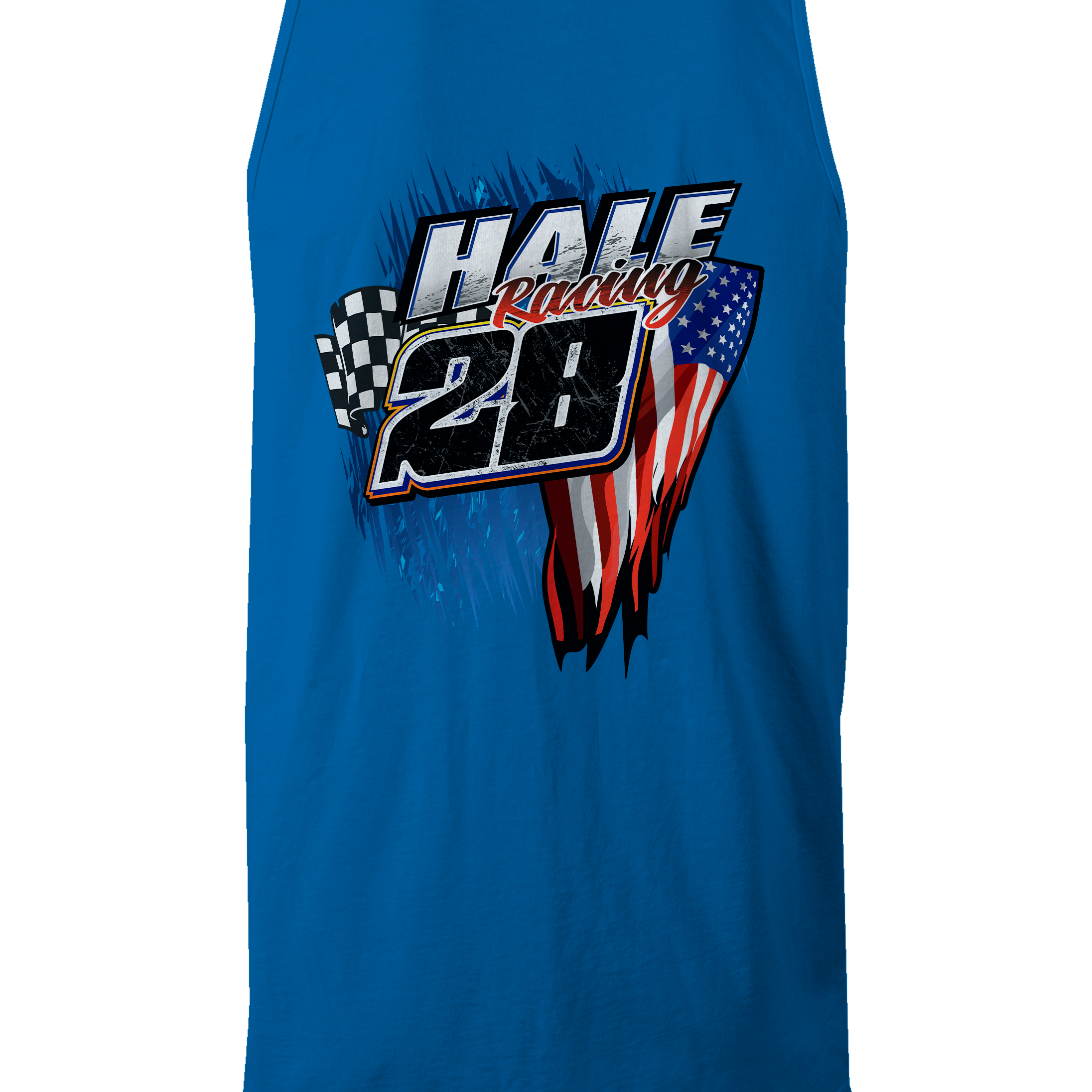 Hale Racing Tank Tops Black Acid Apparel