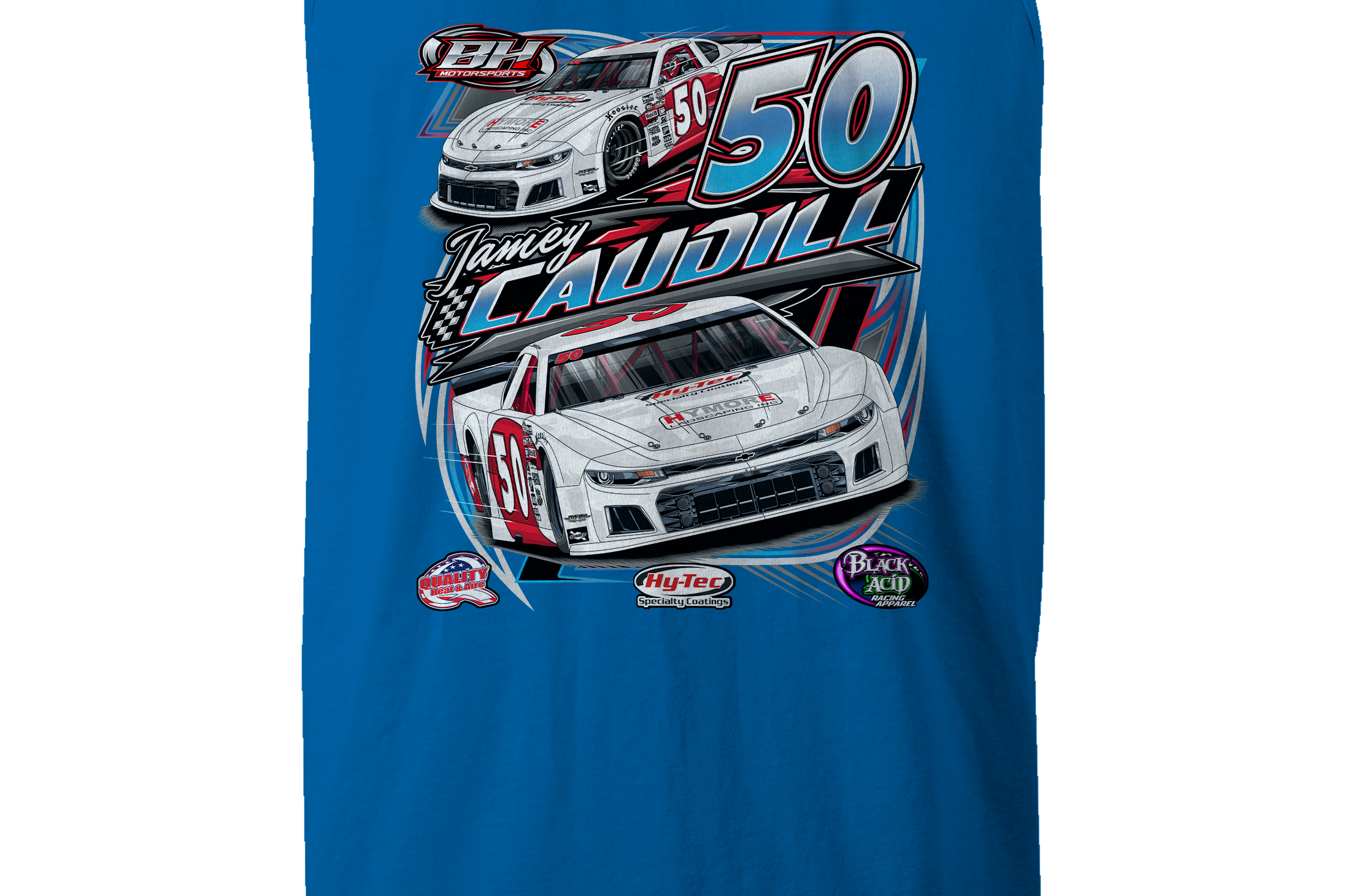 Jamey Caudill Tank Tops Black Acid Apparel
