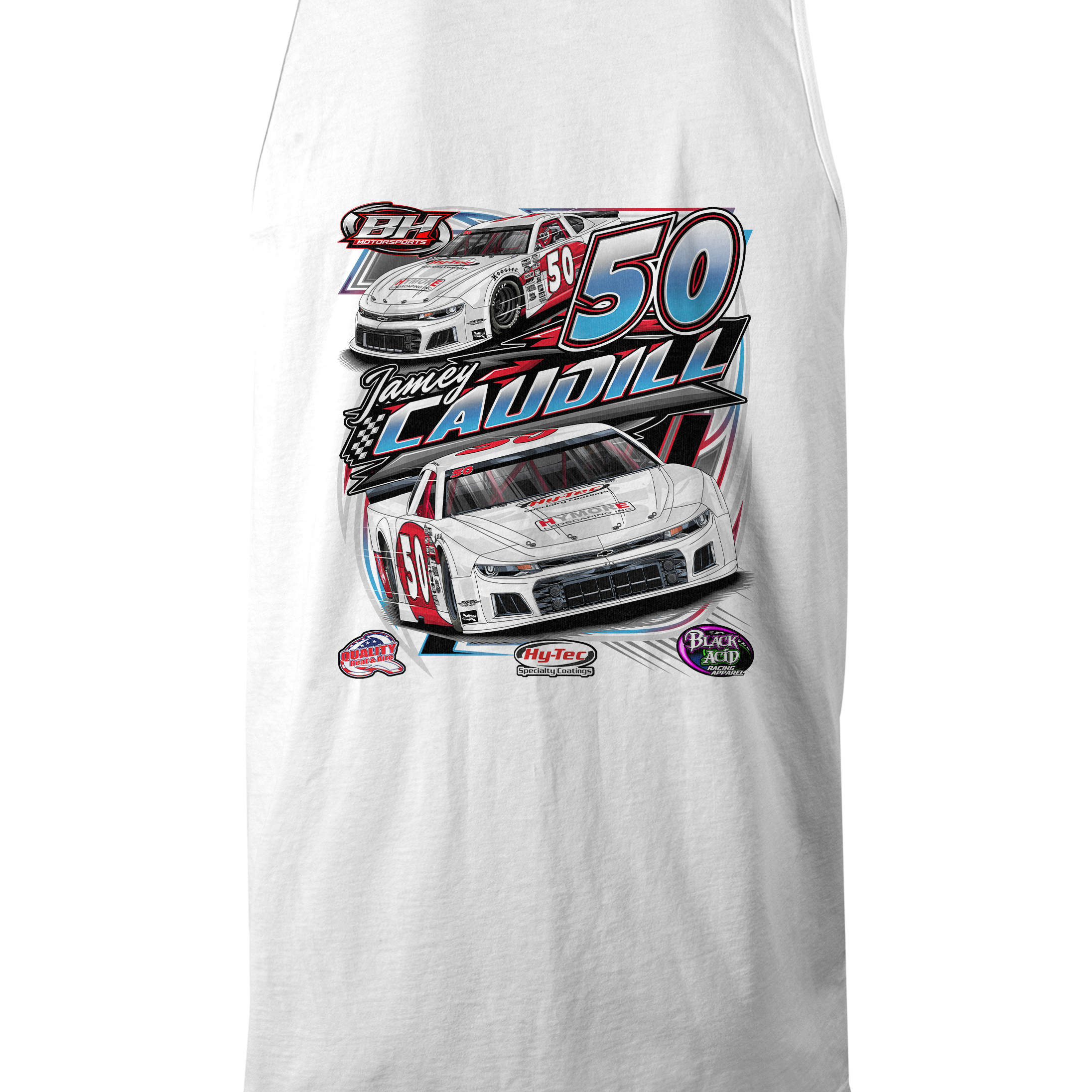 Jamey Caudill Tank Tops Black Acid Apparel