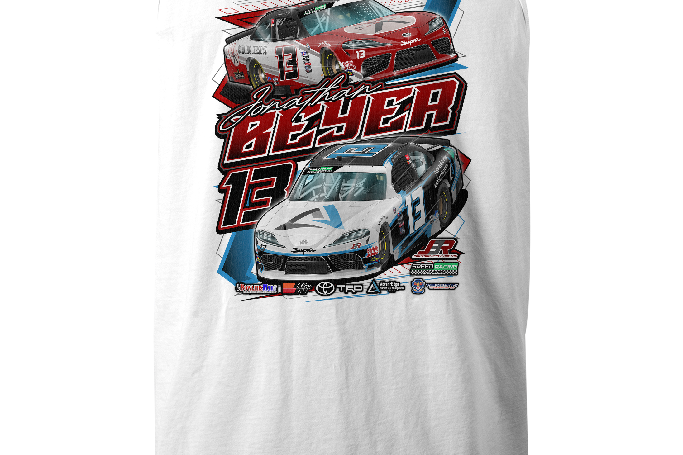 Jonathan Beyer Tank Tops Black Acid Apparel