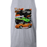 K&J Customs Tank Tops Black Acid Apparel