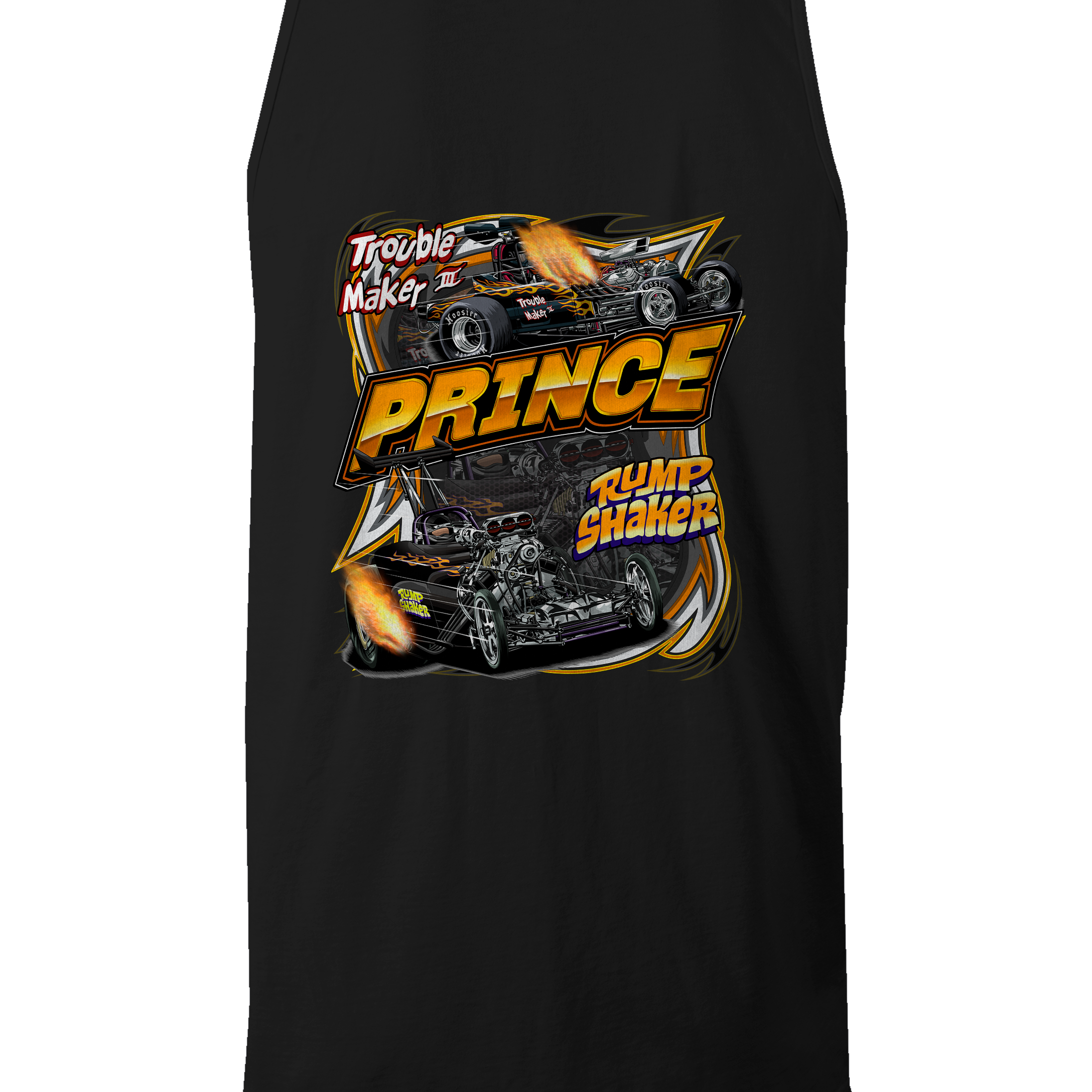 Mark Prince Tank Tops Black Acid Apparel