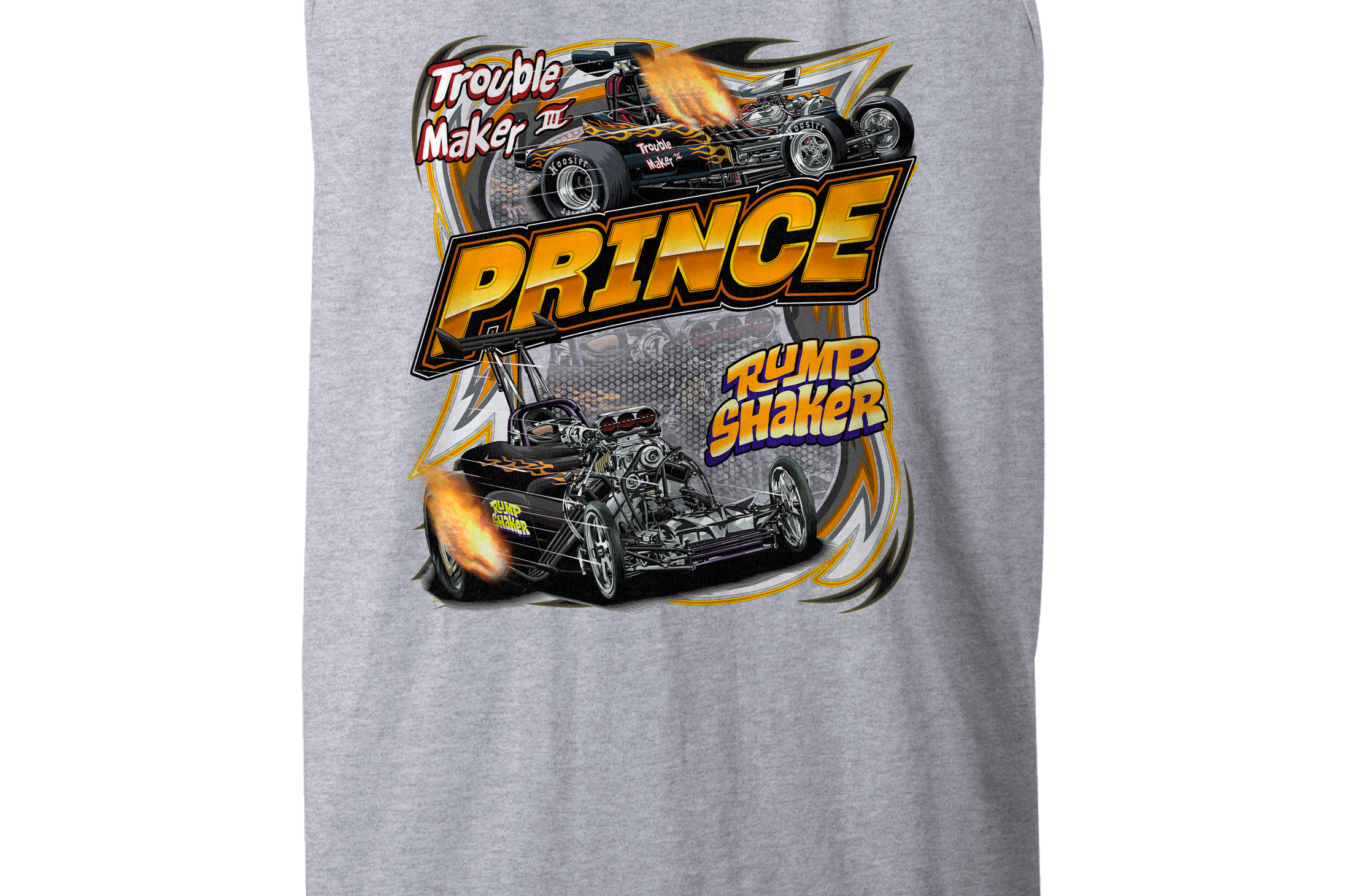Mark Prince Tank Tops Black Acid Apparel