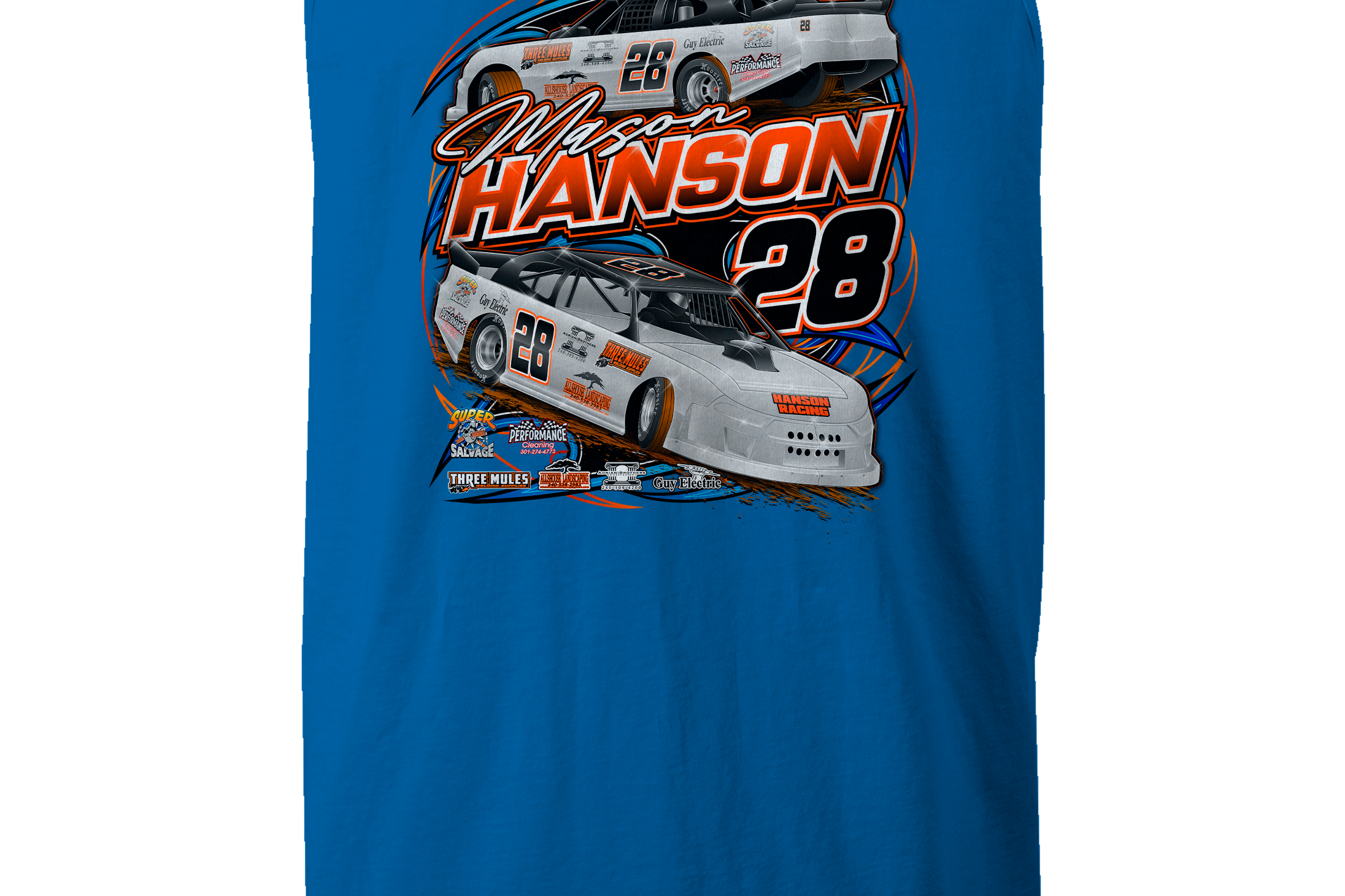 Mason Hanson Tank Tops Black Acid Apparel