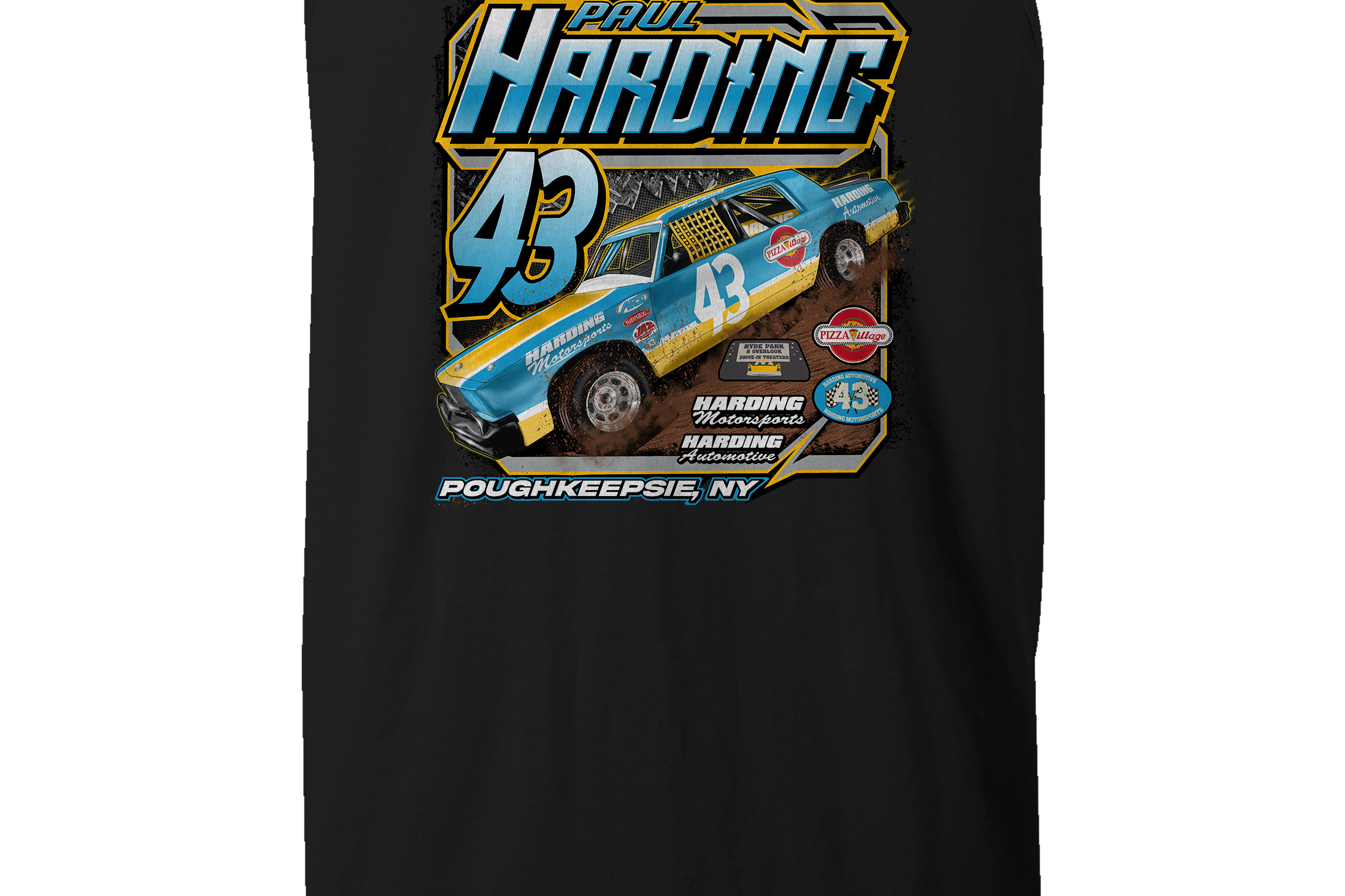 Paul Harding Tank Tops Black Acid Apparel