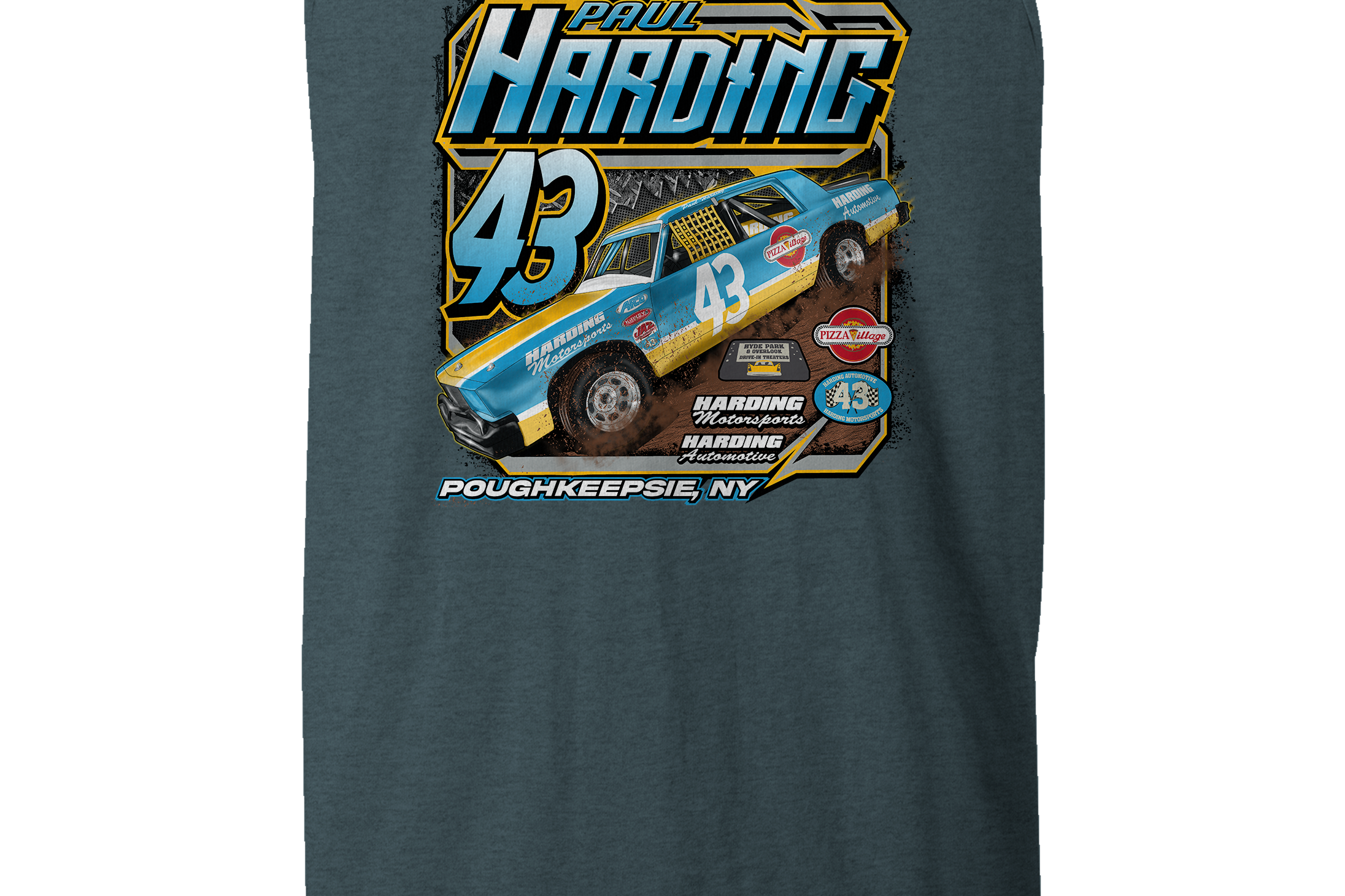 Paul Harding Tank Tops Black Acid Apparel