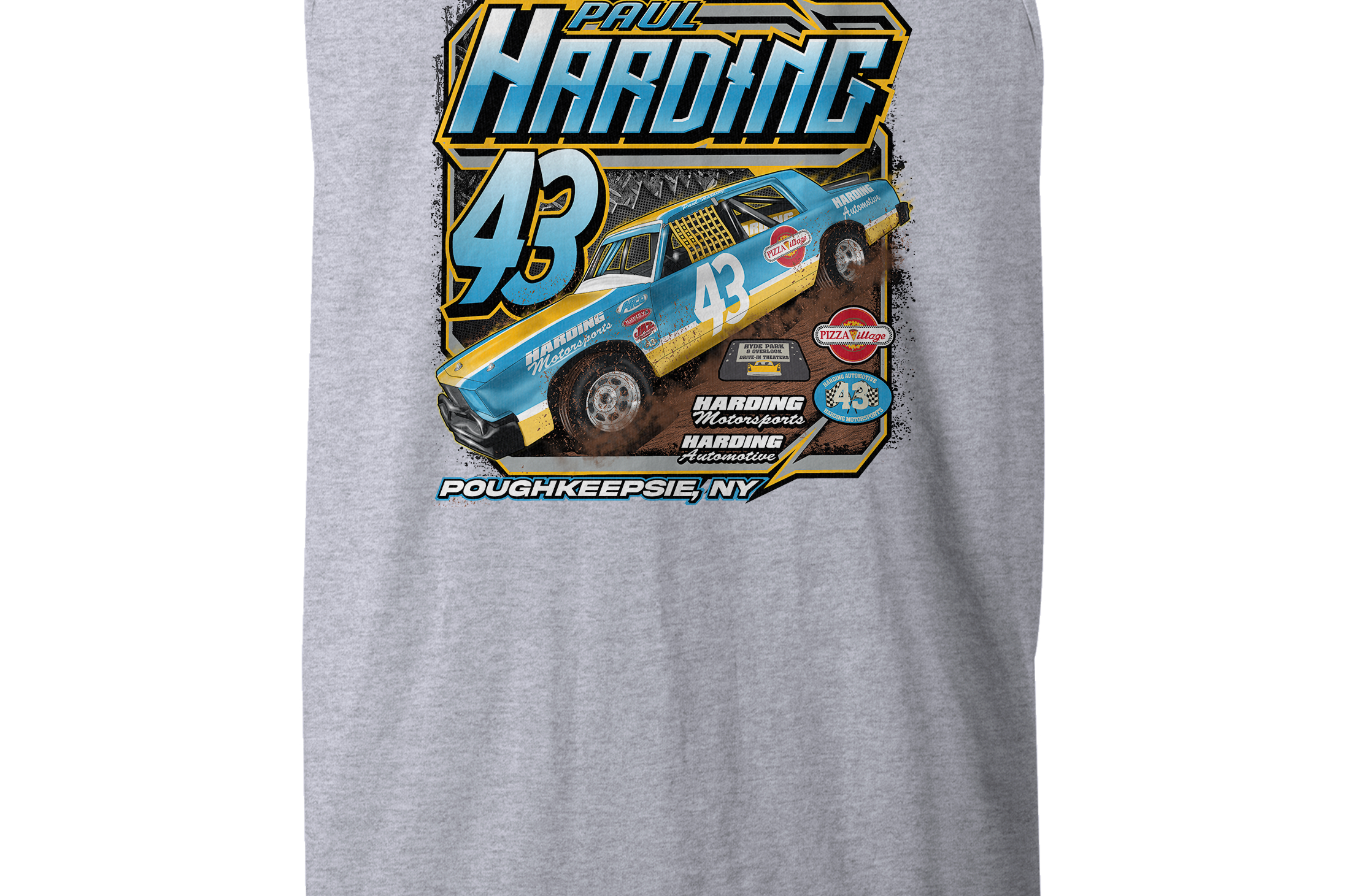 Paul Harding Tank Tops Black Acid Apparel