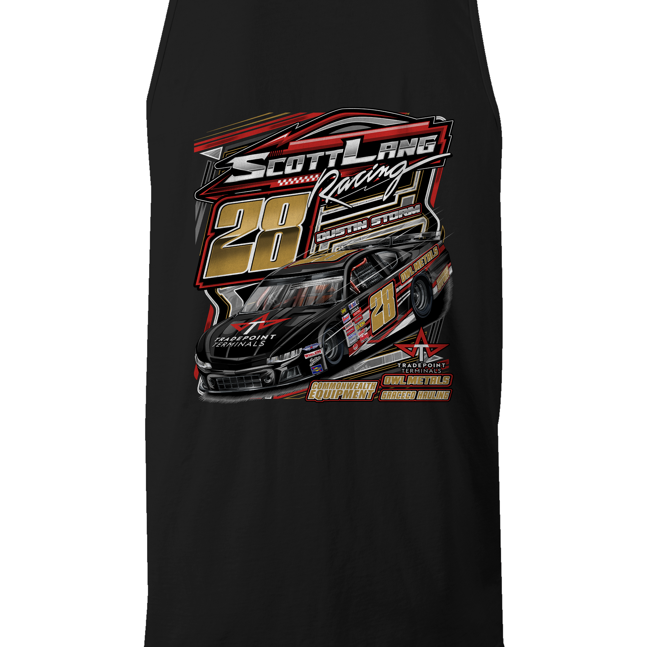 Scott Lang Tank Tops Black Acid Apparel