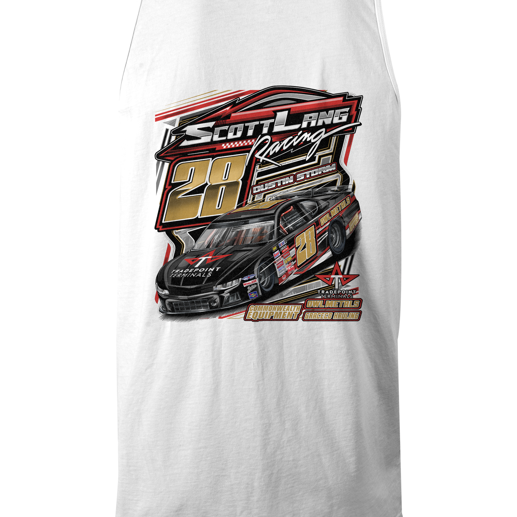 Scott Lang Tank Tops Black Acid Apparel