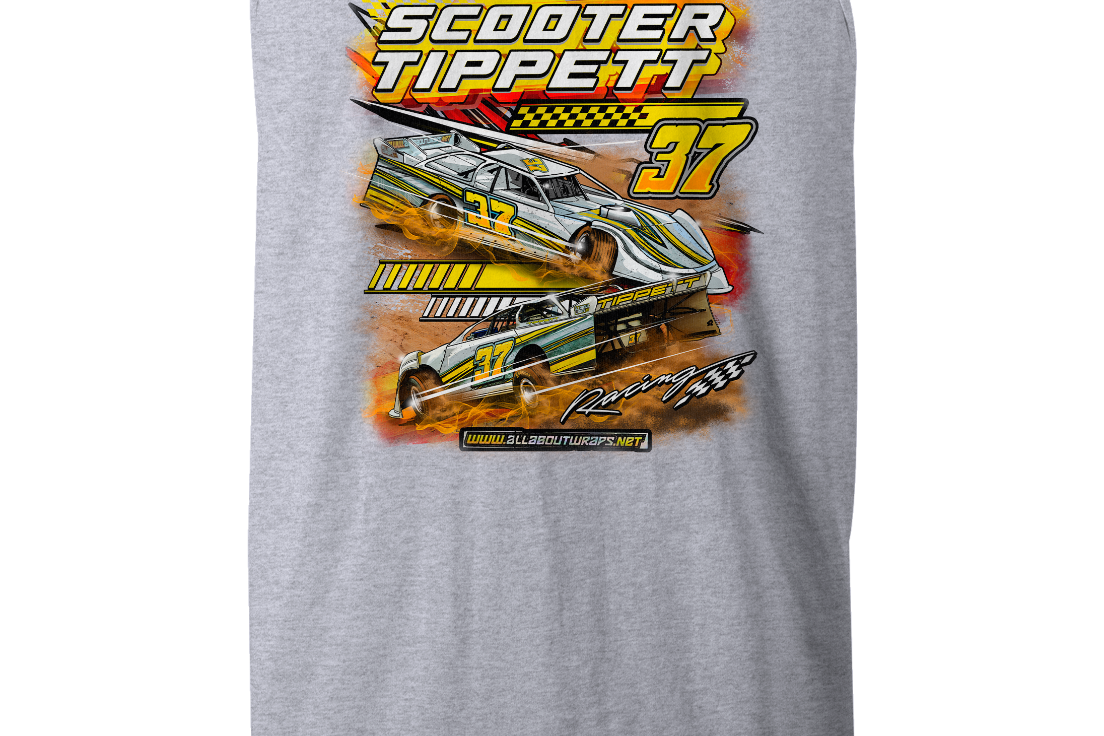 Scooter Tippett Tank Tops Black Acid Apparel