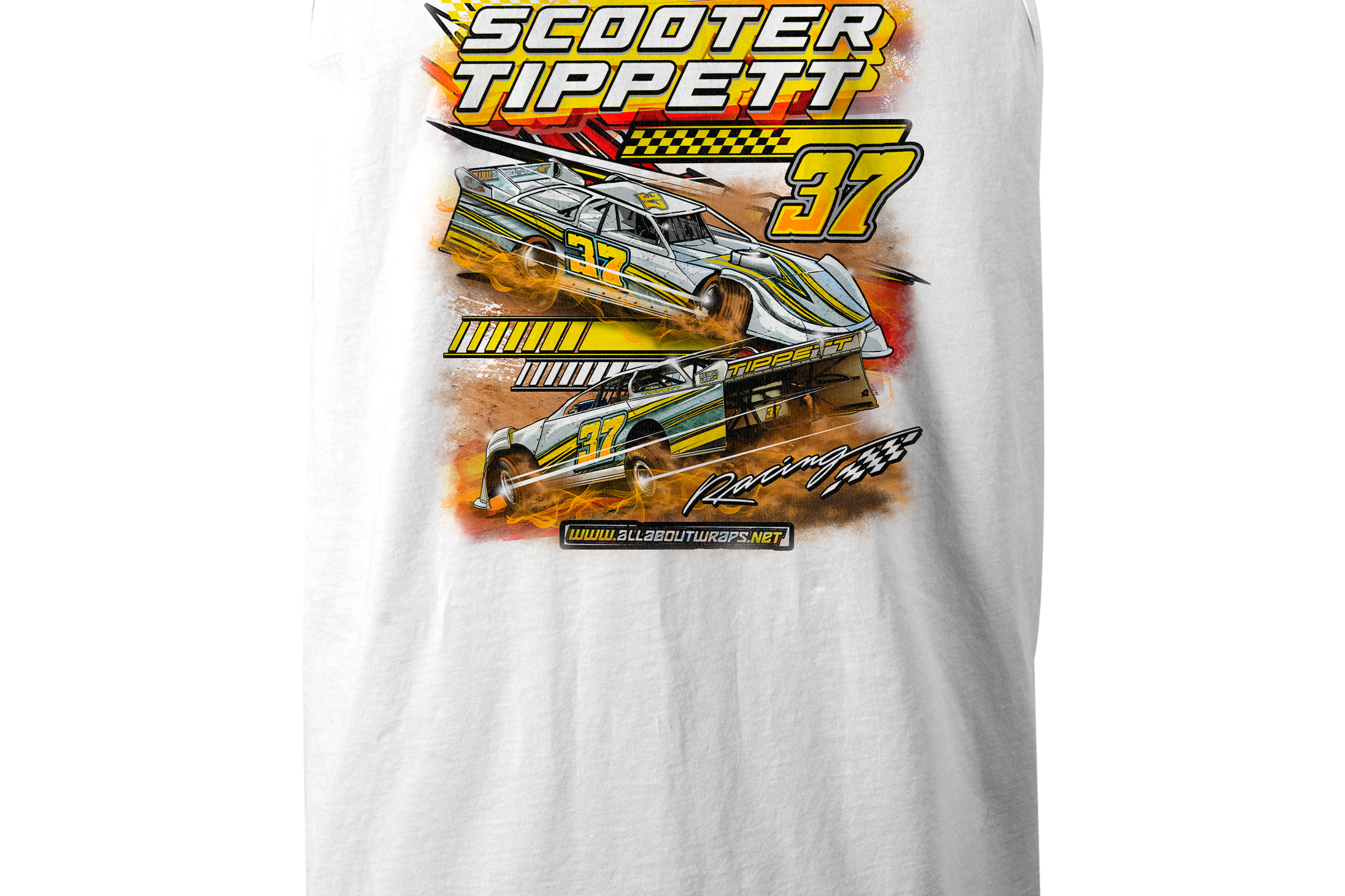 Scooter Tippett Tank Tops Black Acid Apparel