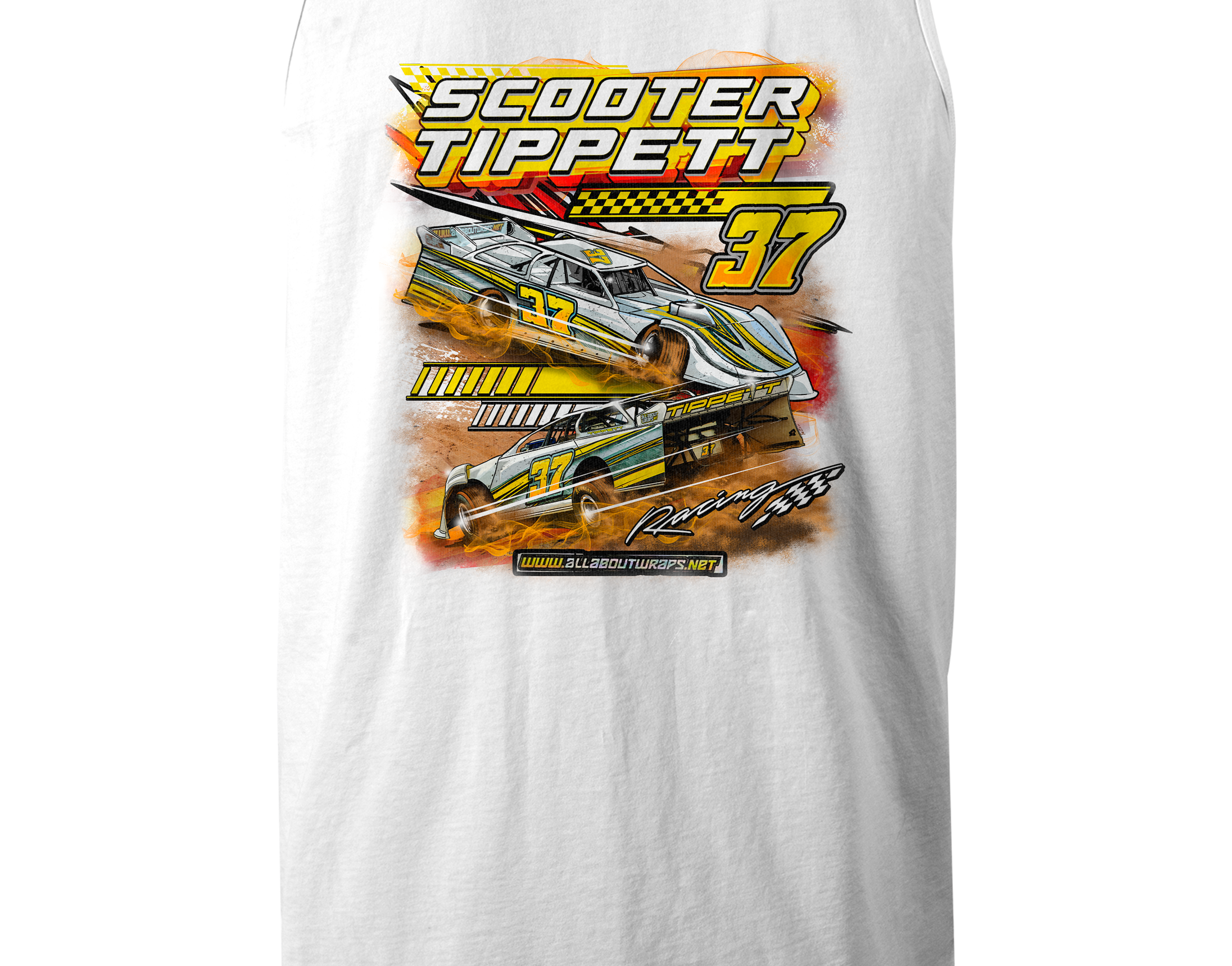 Scooter Tippett Tank Tops Black Acid Apparel